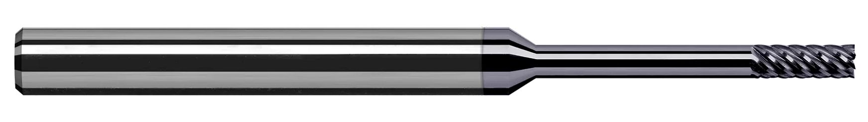 Harvey Tool 940750-C6 | 0.0500" Diameter x 1/8" Shank x 0.1500" LOC x 2-1/2" OAL 7 Flute AlTiN Nano Coated Carbide Square End Mill