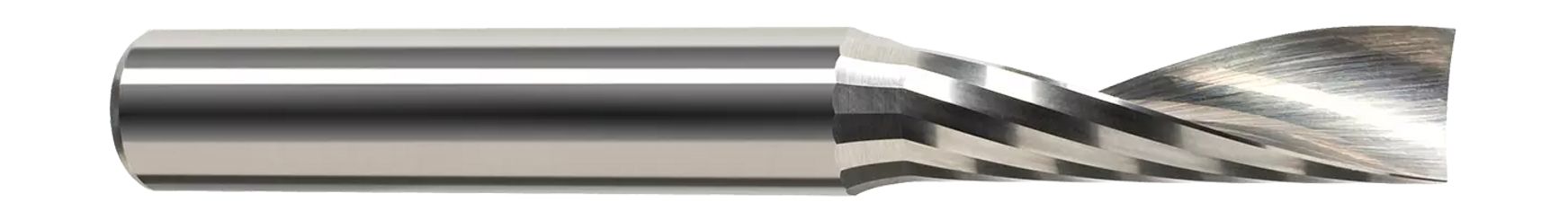 Harvey Tool 878293 | 0.0930" Diameter x 1/8" Shank x 0.3750" LOC x 1-1/2" OAL 1 Flute Uncoated Carbide Square End Mill