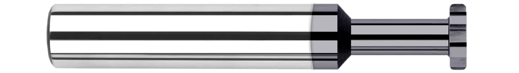 Harvey Tool 777147-C3 | 1/4" Diameter x 3/64" Width x 1/4" Shank AlTiN Coated Carbide Woodruff-Keyseat Cutter