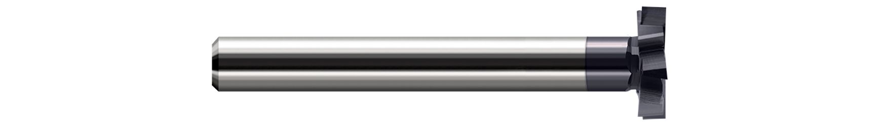 Harvey Tool 773580-C3 | 3/4" Diameter x 1/4" Width x 3/8" Shank AlTiN Coated Carbide Woodruff-Keyseat Cutter