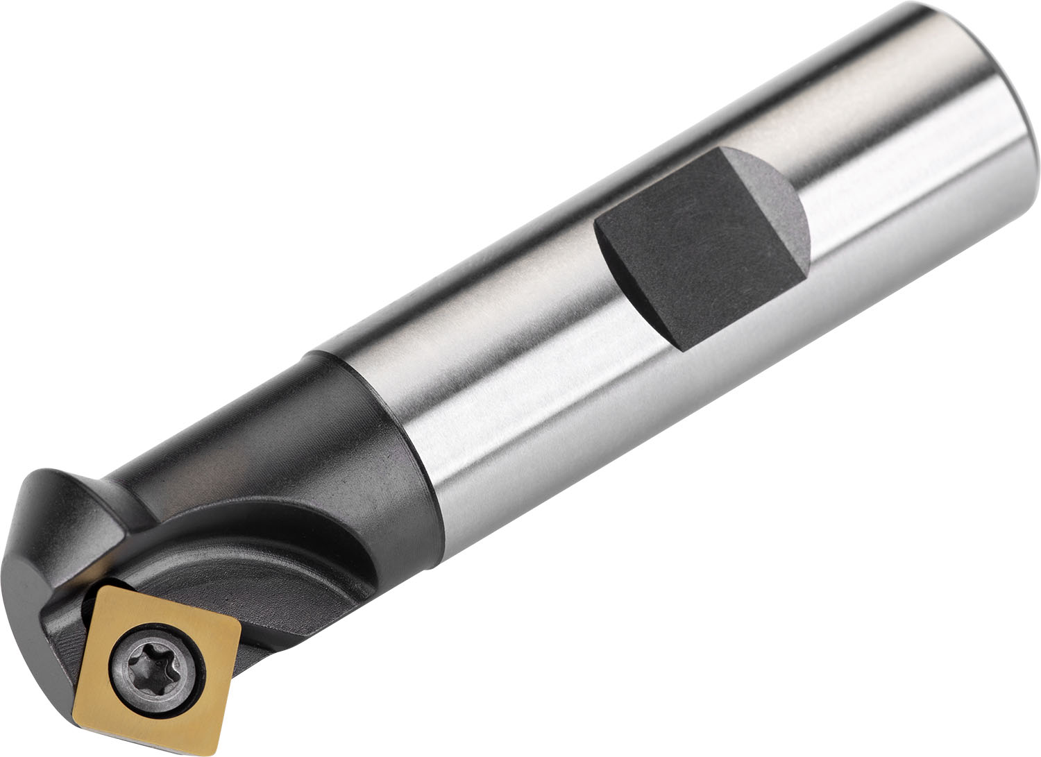Pramet 6757762 | 10.01mm Diameter x 75.01mm OAL Indexable Square-Shoulder End Mill