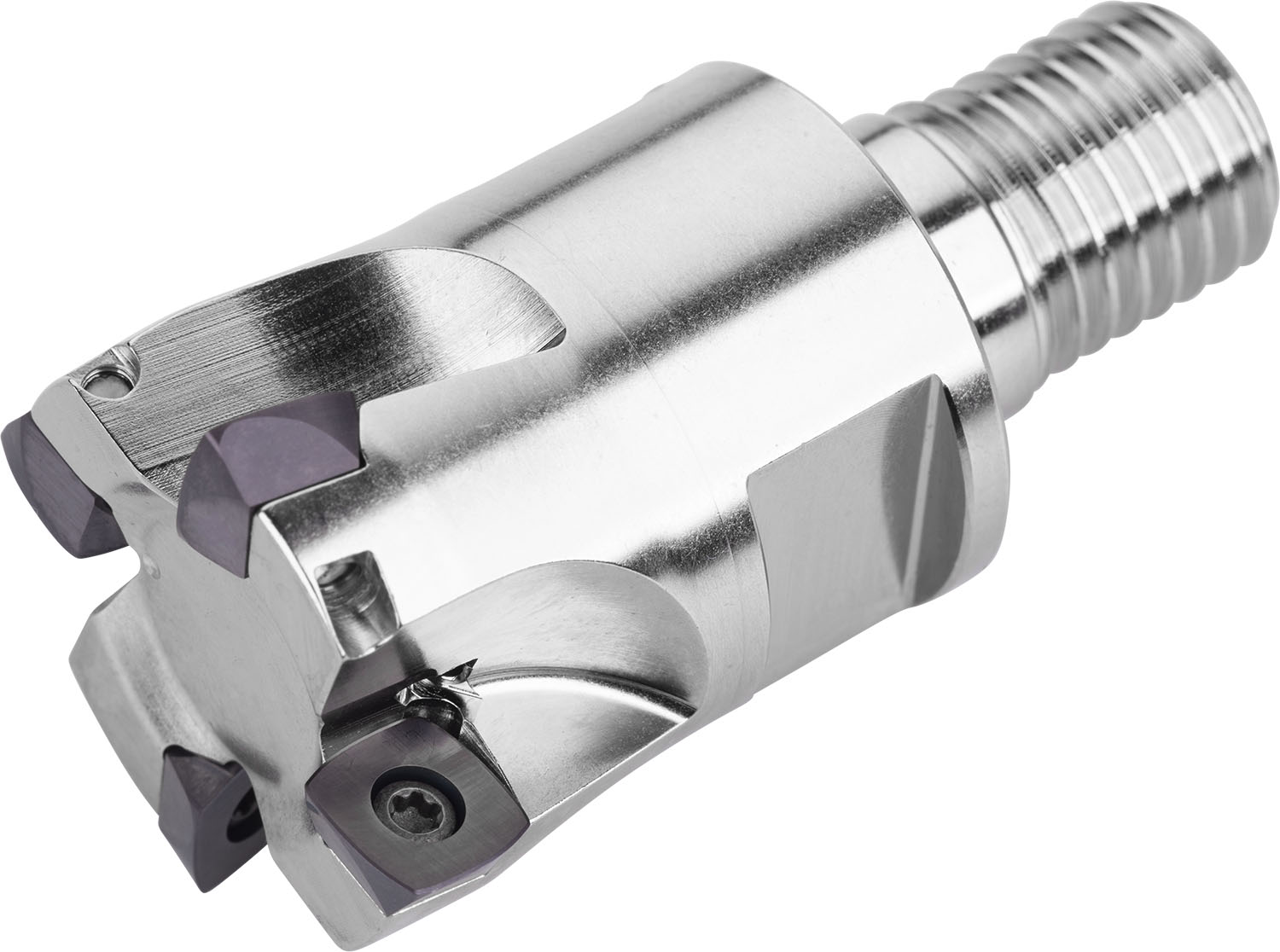 Pramet 32E3R040M16-SZD12-C | 0.571" Diameter x 2.48" OAL Modular Milling Cutting Unit Head