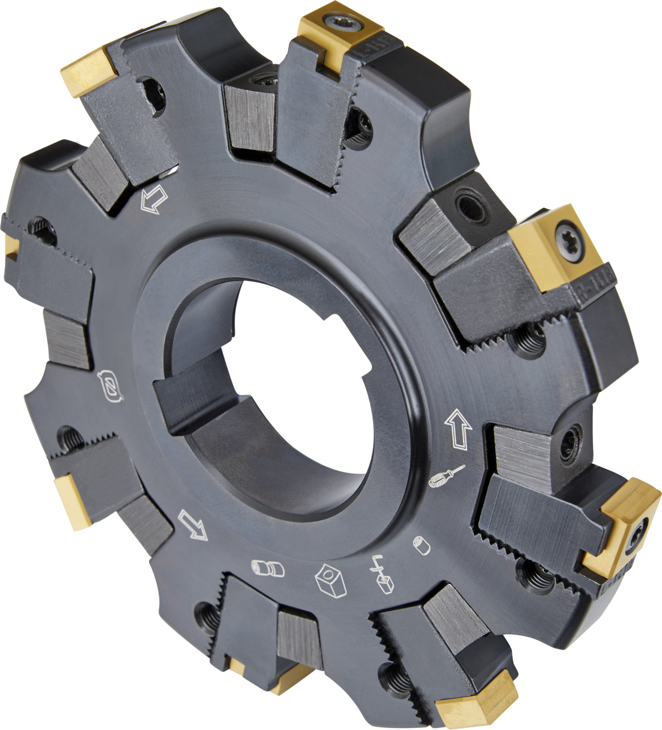 Pramet 6760153 | 6.299" Diameter x 0.945" Functional Length Indexable Slotting Cutter