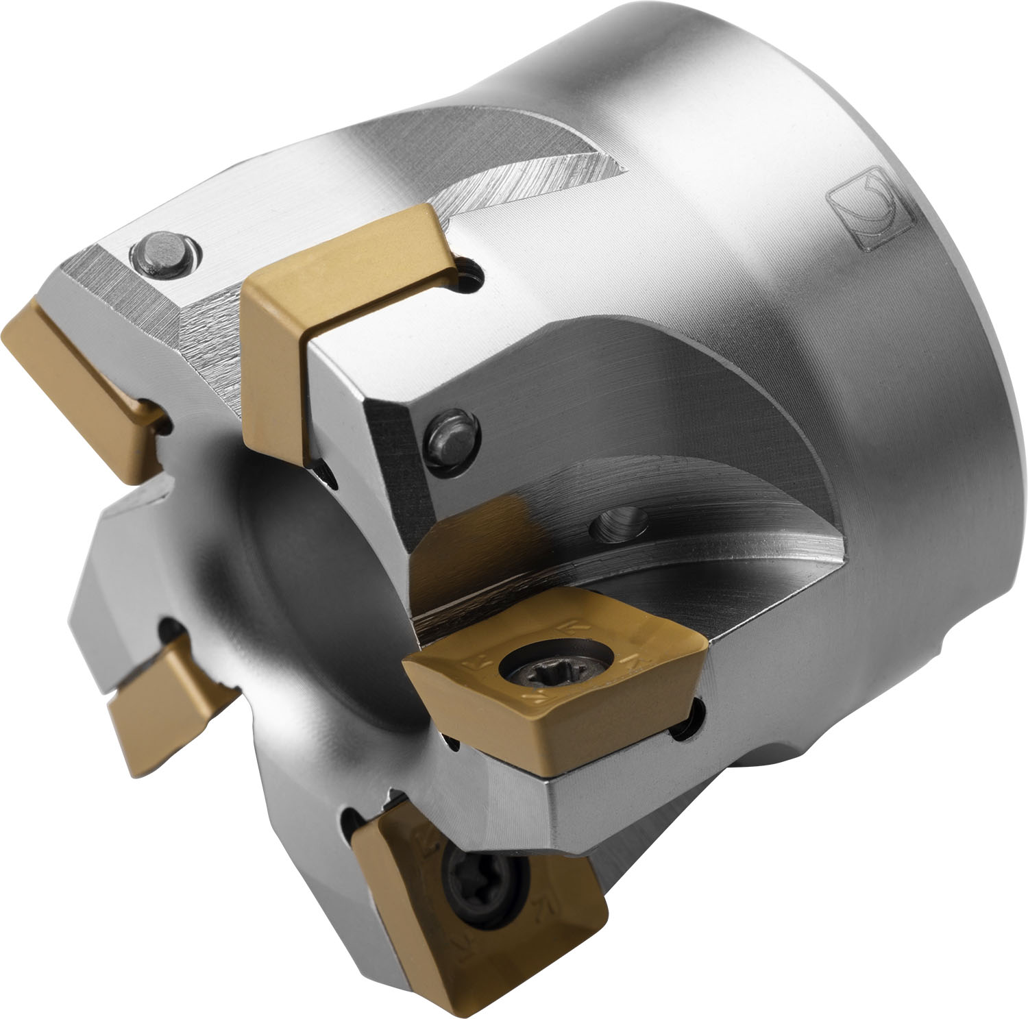 Pramet 125A09R-S90SD12-C | 4.921" Diameter x 63 mm Functional Length Indexable Square-Shoulder Face Mill