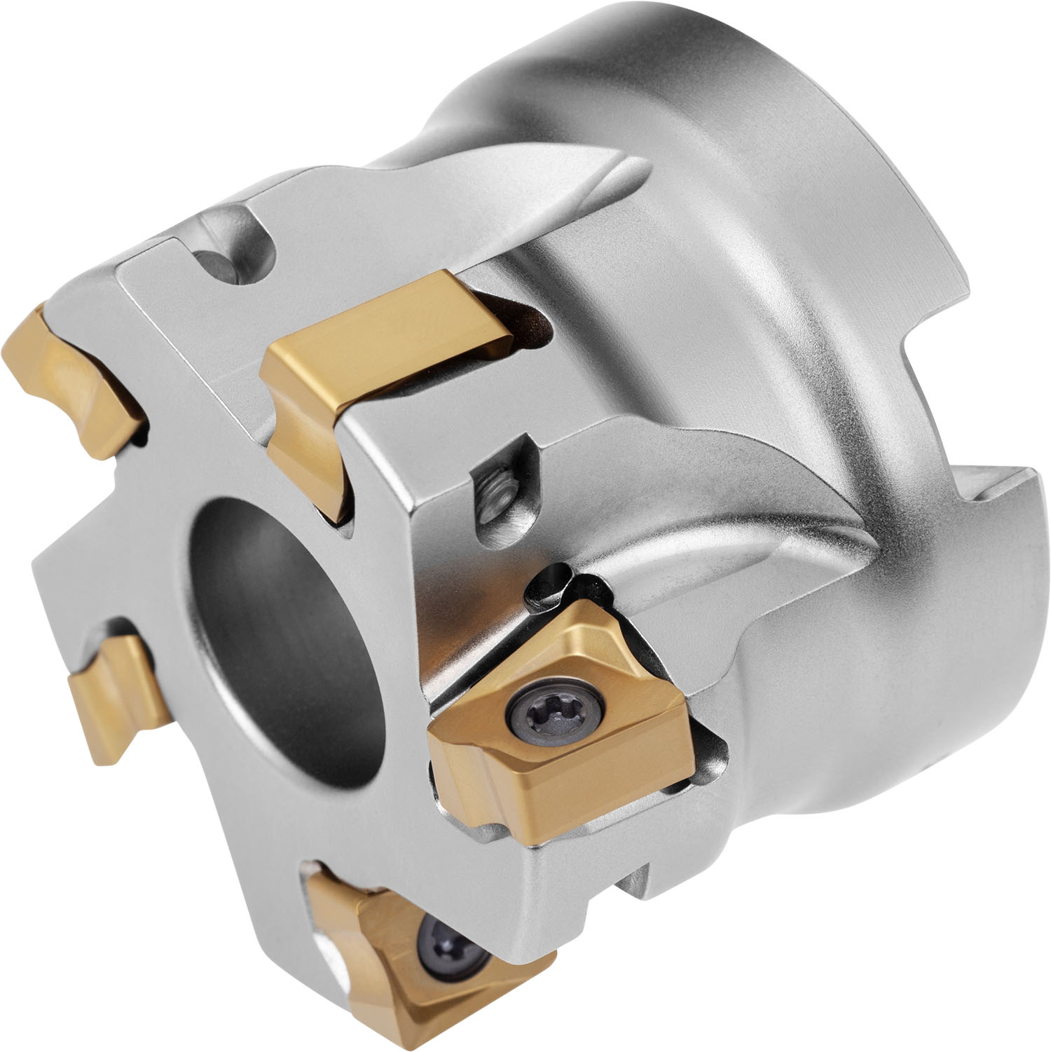 Pramet 400A06R-IS90LN12-C | 4" Diameter x 1.969" Functional Length Indexable Square-Shoulder Face Mill