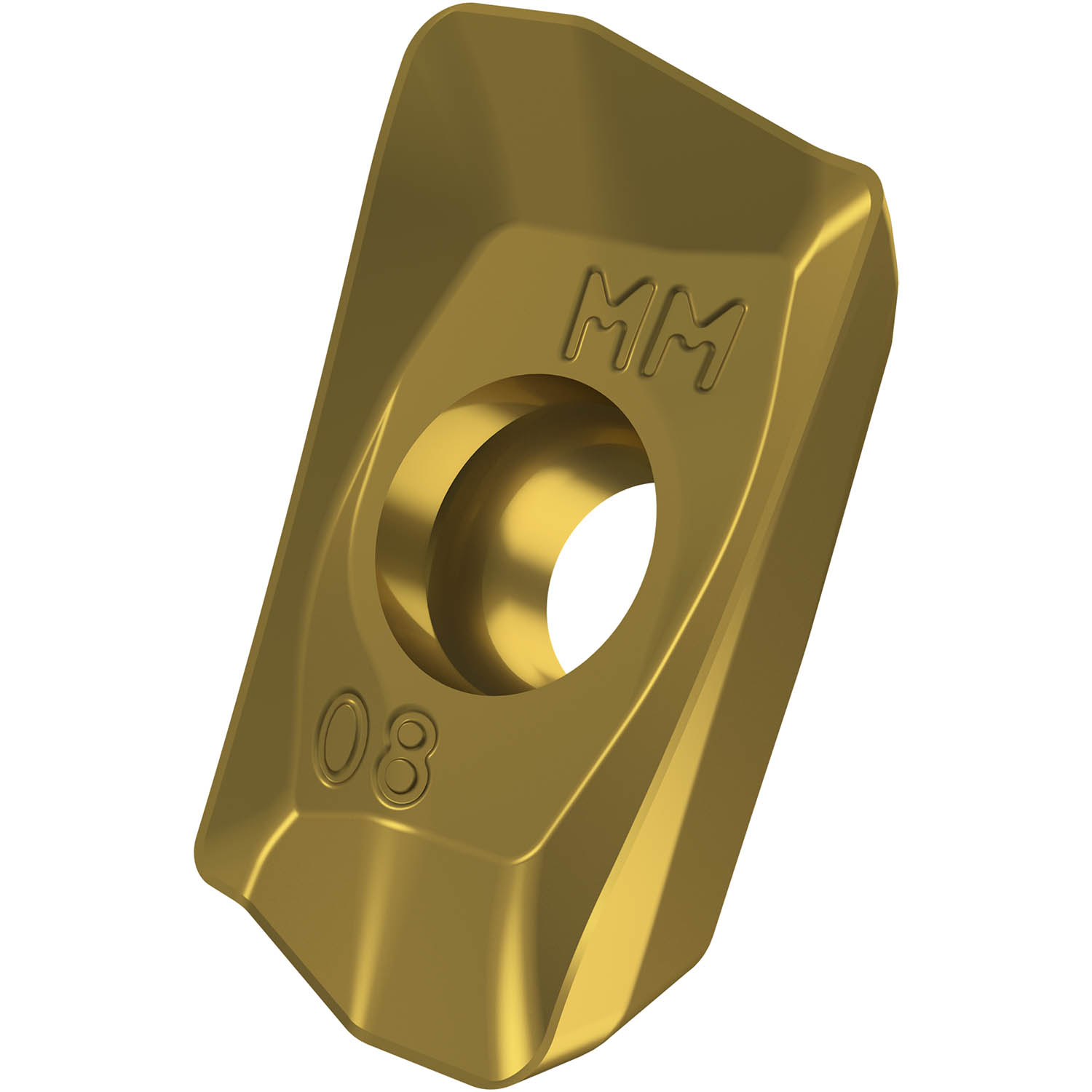 Pramet ADMX 11T312SR-MM:M8340 | 3.97 mm Thickness M8340 Grade Milling Insert