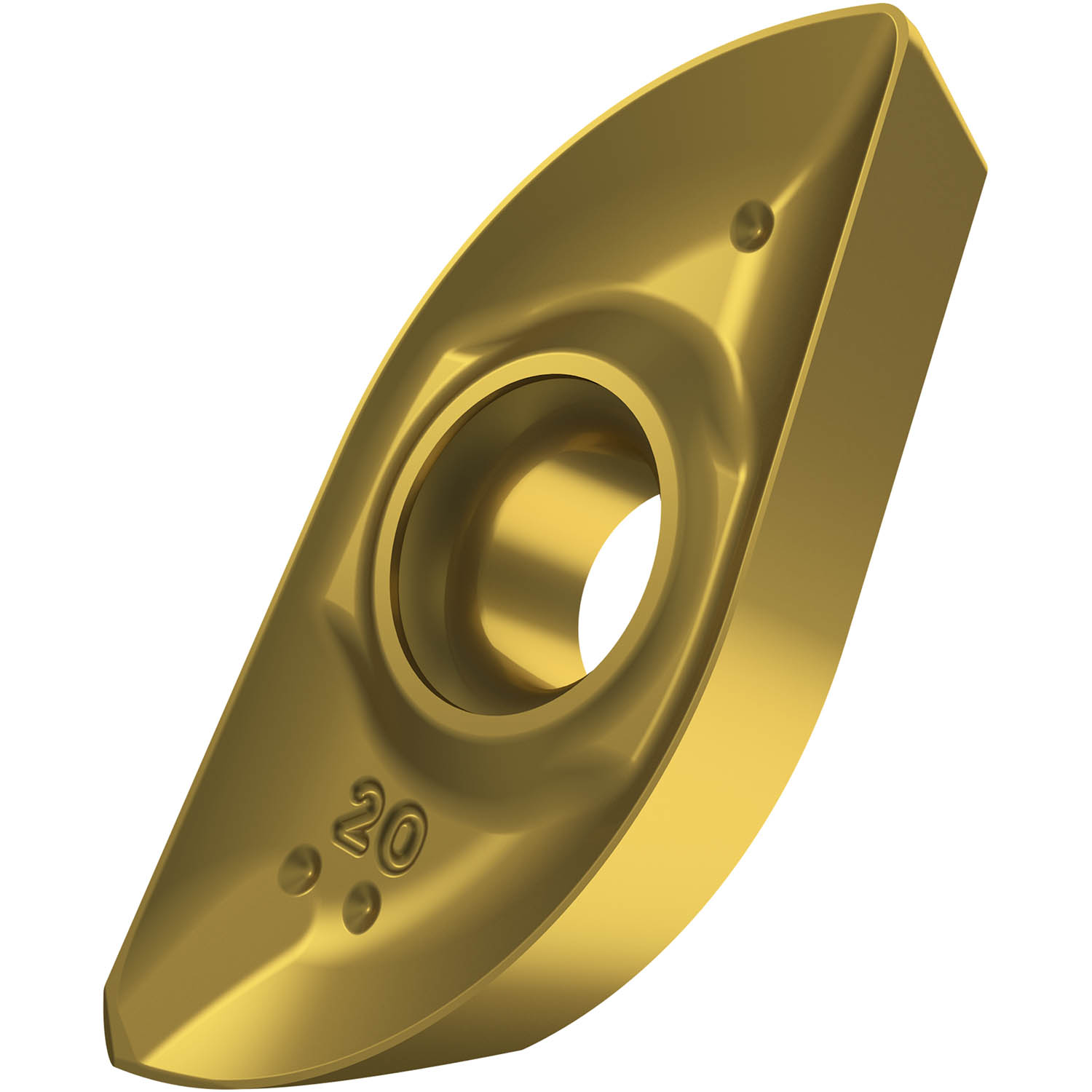 Pramet ZP 12ER-M:M8330 | 2.38 mm Thickness M8330 Grade Milling Insert