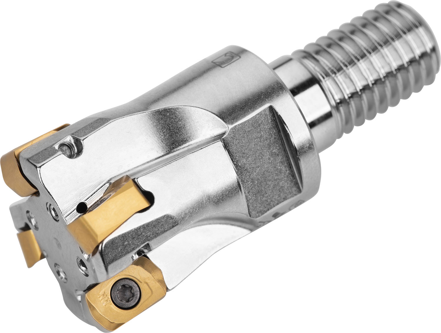 Pramet 20E4R030M10-SBN10-C | 0.528" Diameter x 1.929" OAL Indexable High-Feed End Mill