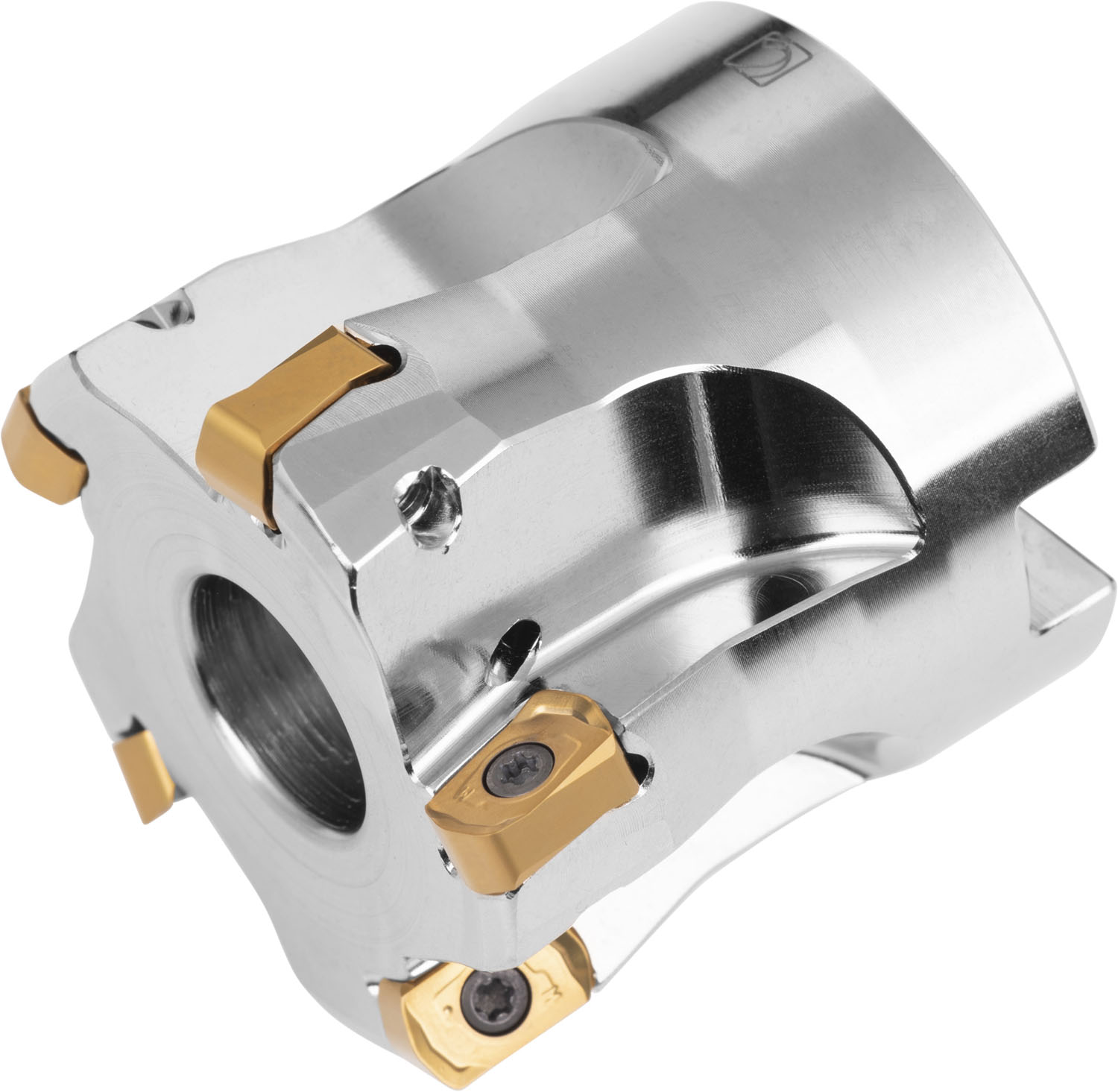 Pramet 150A05R-ISMOBN10-C | 1.24" Diameter x 1.575" Functional Length Indexable High-Feed Face Mill