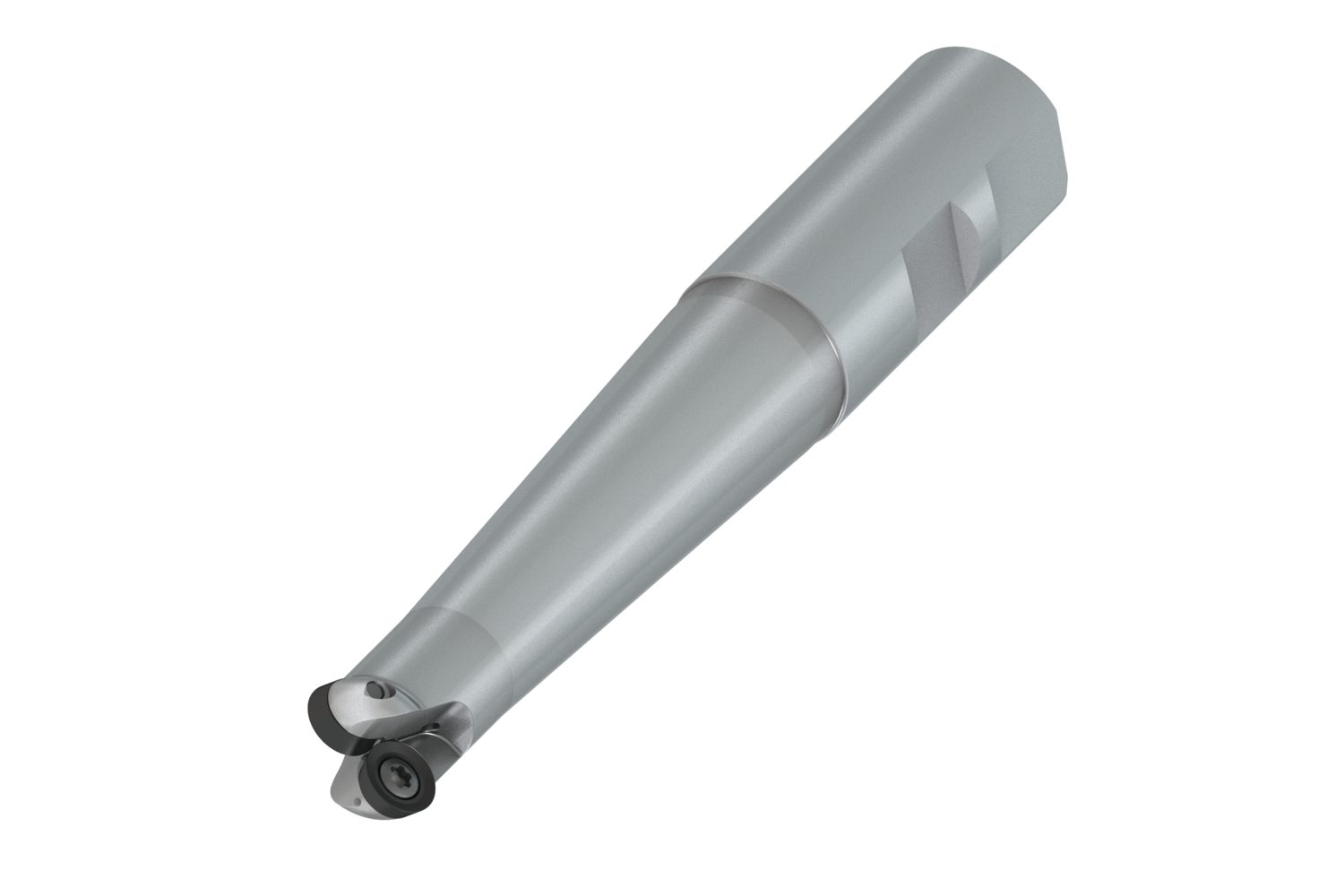 Pramet 20E2R100B25-SRD10-CF | 10 mm Diameter x 156 mm OAL Indexable Copy Face Mill