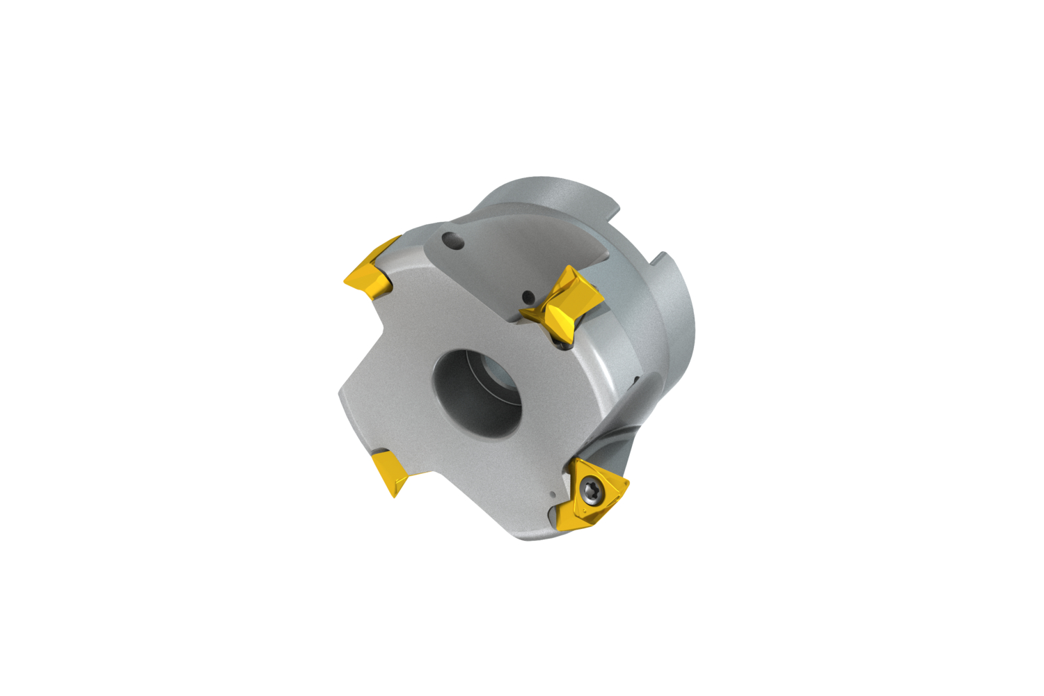 Pramet 8020903 | 2.48" Diameter x 40 mm Functional Length Indexable Square-Shoulder Face Mill