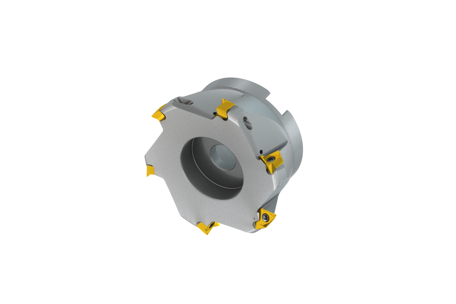 Pramet 100A06R-S90TN16-C | 3.937" Diameter x 50 mm Functional Length Indexable Square-Shoulder Face Mill