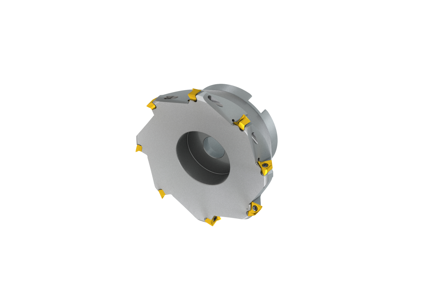 Pramet 140A08R-S90TN16-C | 5.512" Diameter x 63 mm Functional Length Indexable Square-Shoulder Face Mill