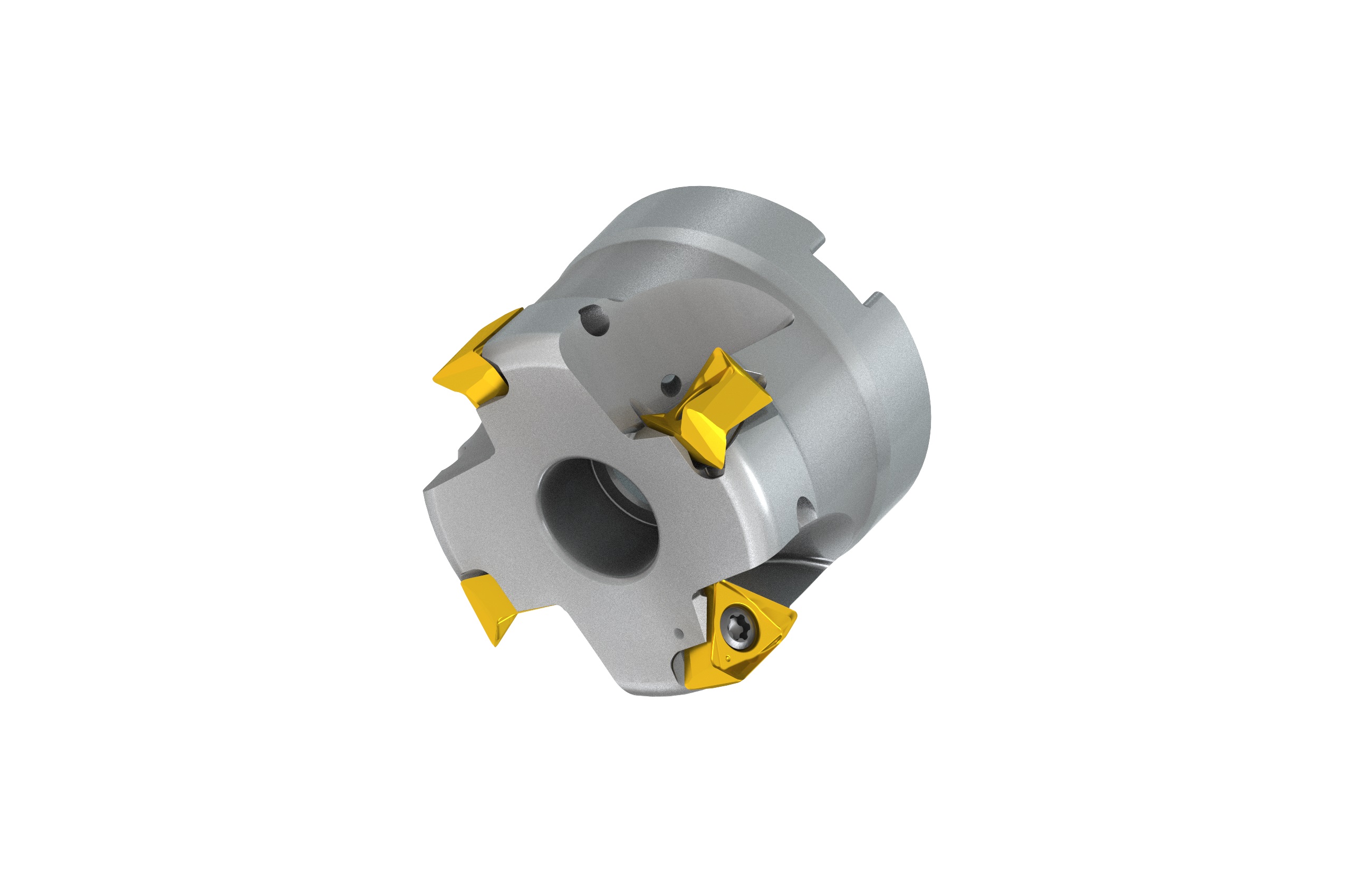 Pramet 200A04R-IS90TN16-C | 2" Diameter x 1.575" Functional Length Indexable Square-Shoulder Face Mill