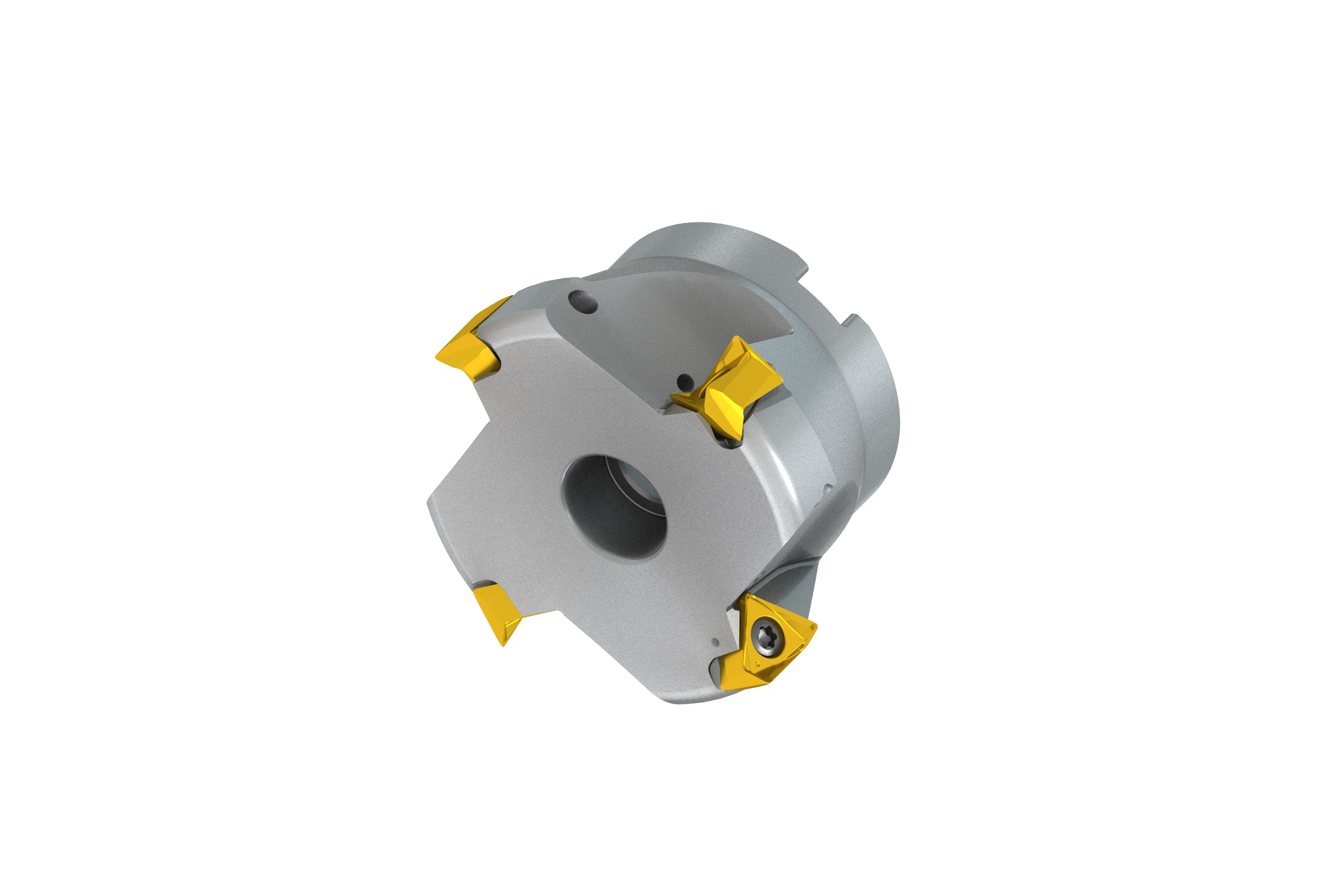 Pramet 250A04R-IS90TN16-C | 2.5" Diameter x 1.575" Functional Length Indexable Square-Shoulder Face Mill