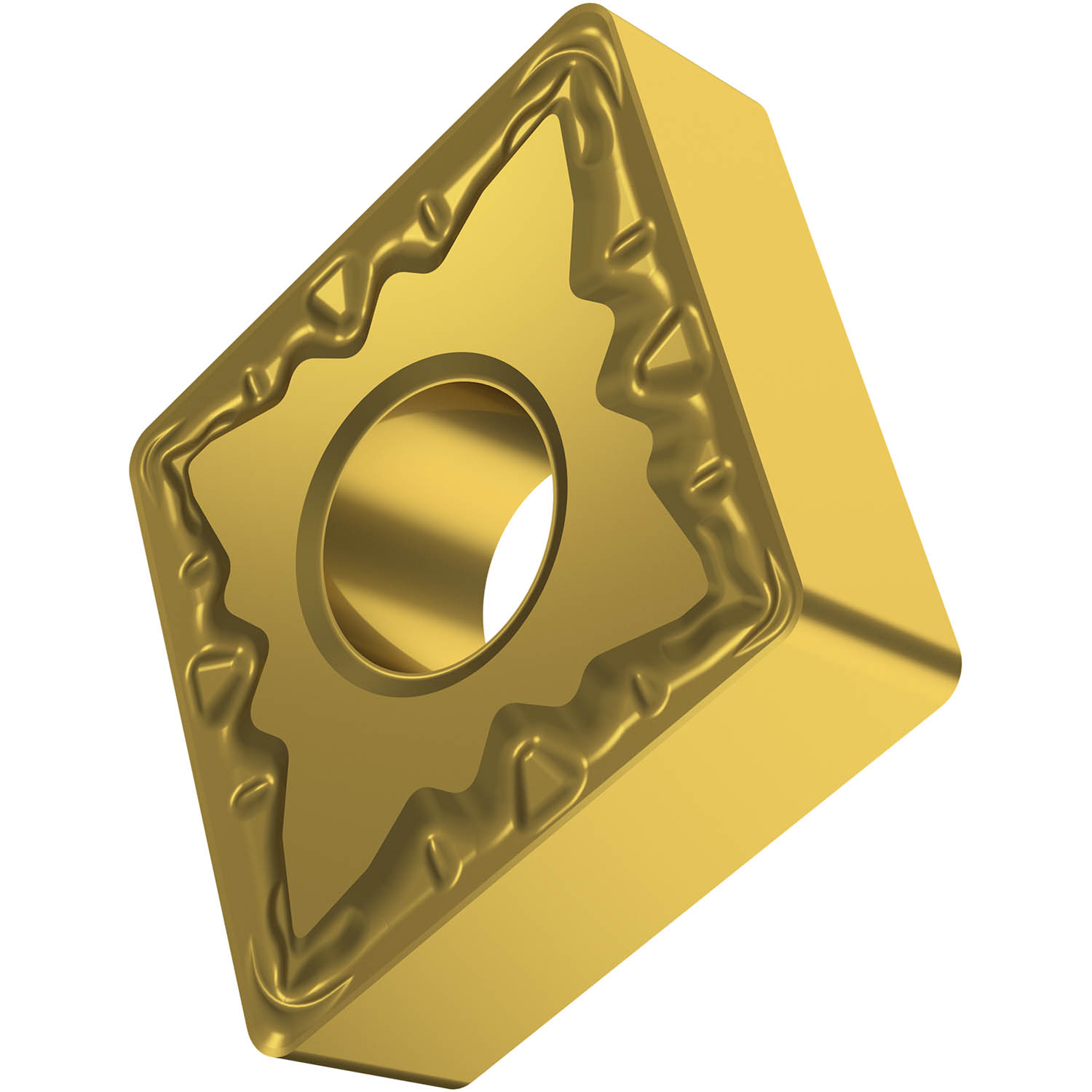 Pramet 6798557 | CNMG 432-FM:TT310 0.203" Hole Diameter x 0.187" Thickness x 0.118" Depth of Cut TT310 Coated Turning Insert