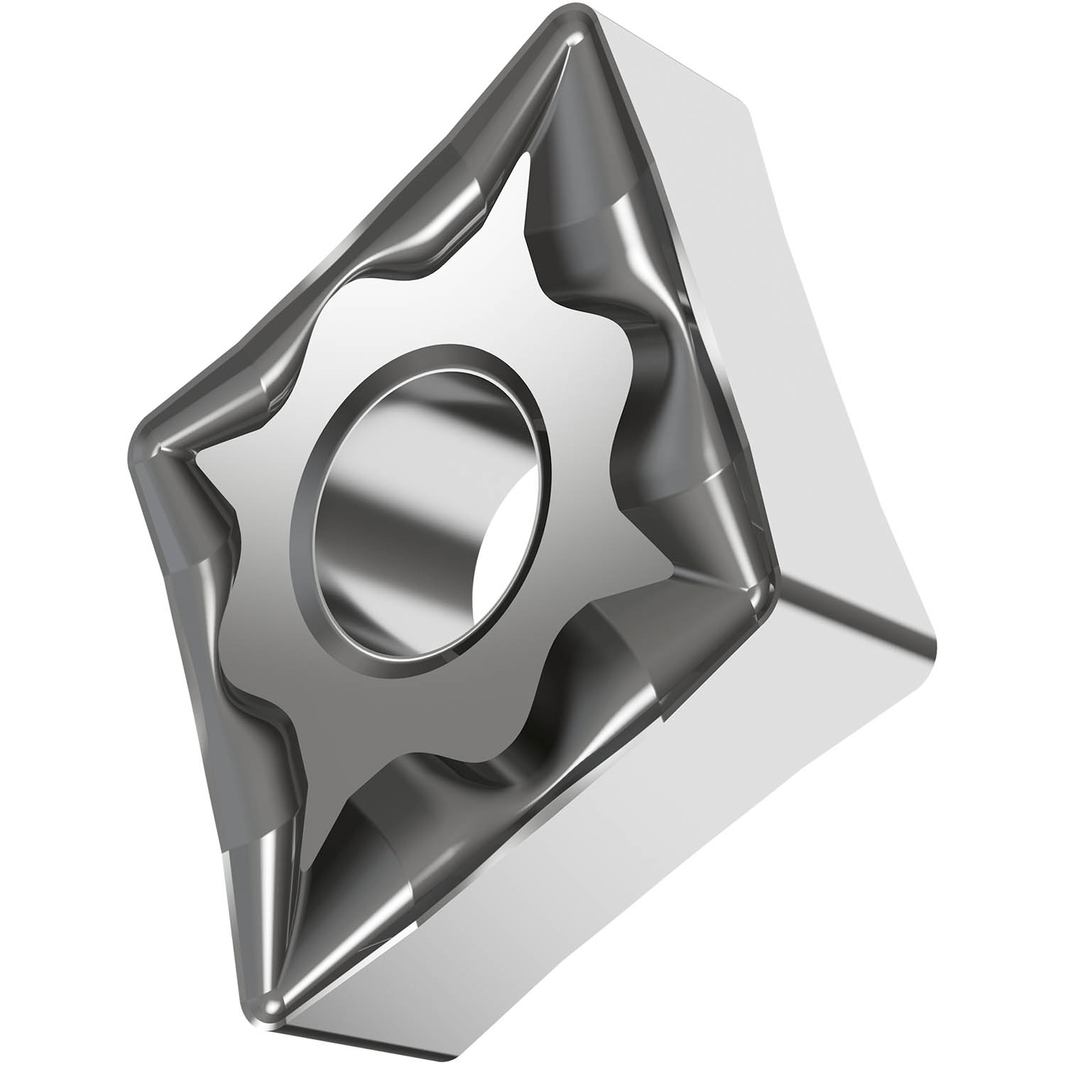 Pramet 6834653 | CNMG 432-NF:HF7 0.203" Hole Diameter x 0.187" Thickness x 0.138" Depth of Cut HF7 Coated Turning Insert