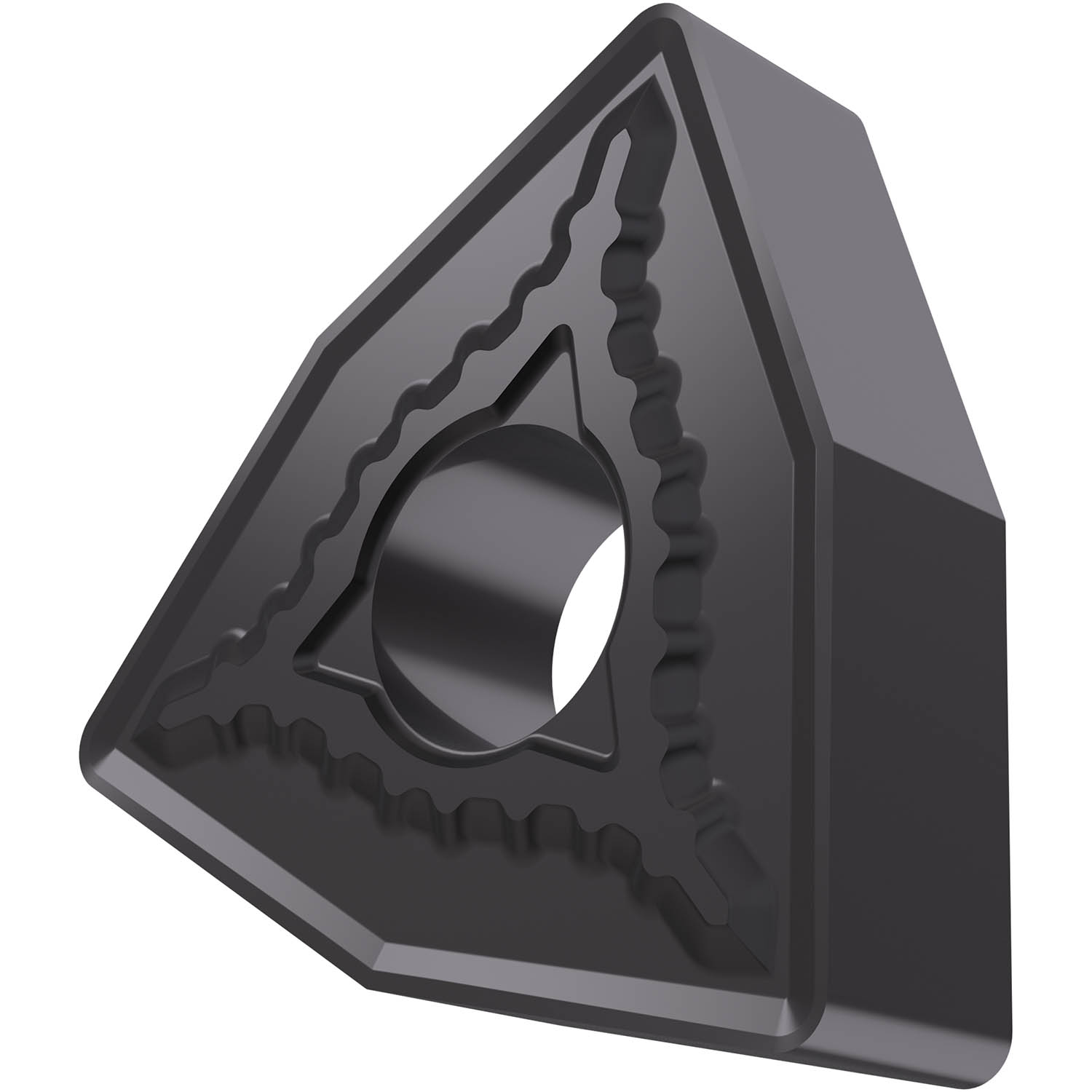 Pramet 6915910 | WNMG 433-SM:T6310 0.203" Hole Diameter x 0.187" Thickness x 0.177" Depth of Cut T6310 Coated Turning Insert