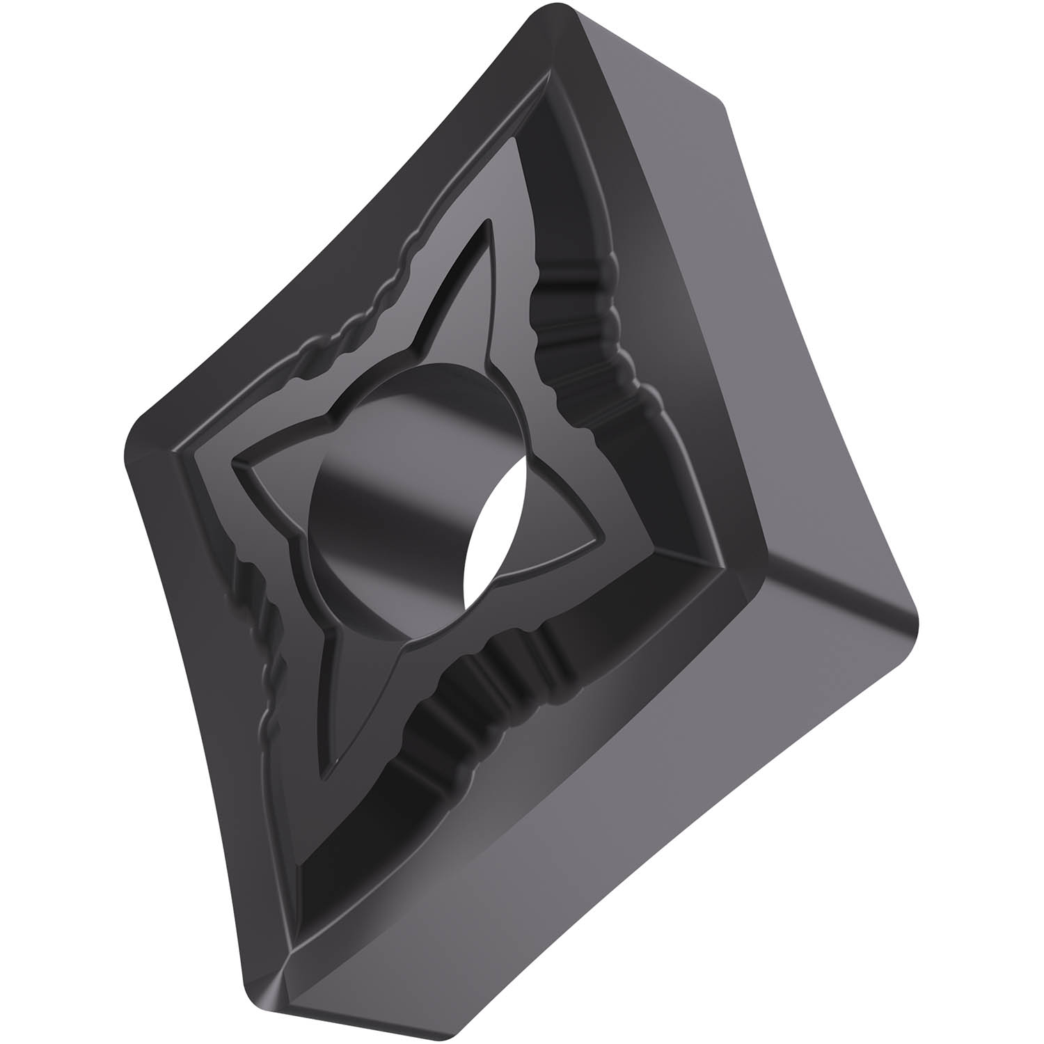 Pramet 6919751 | CNMG 431-SF:T6310 0.203" Hole Diameter x 0.187" Thickness x 0.106" Depth of Cut T6310 Coated Turning Insert