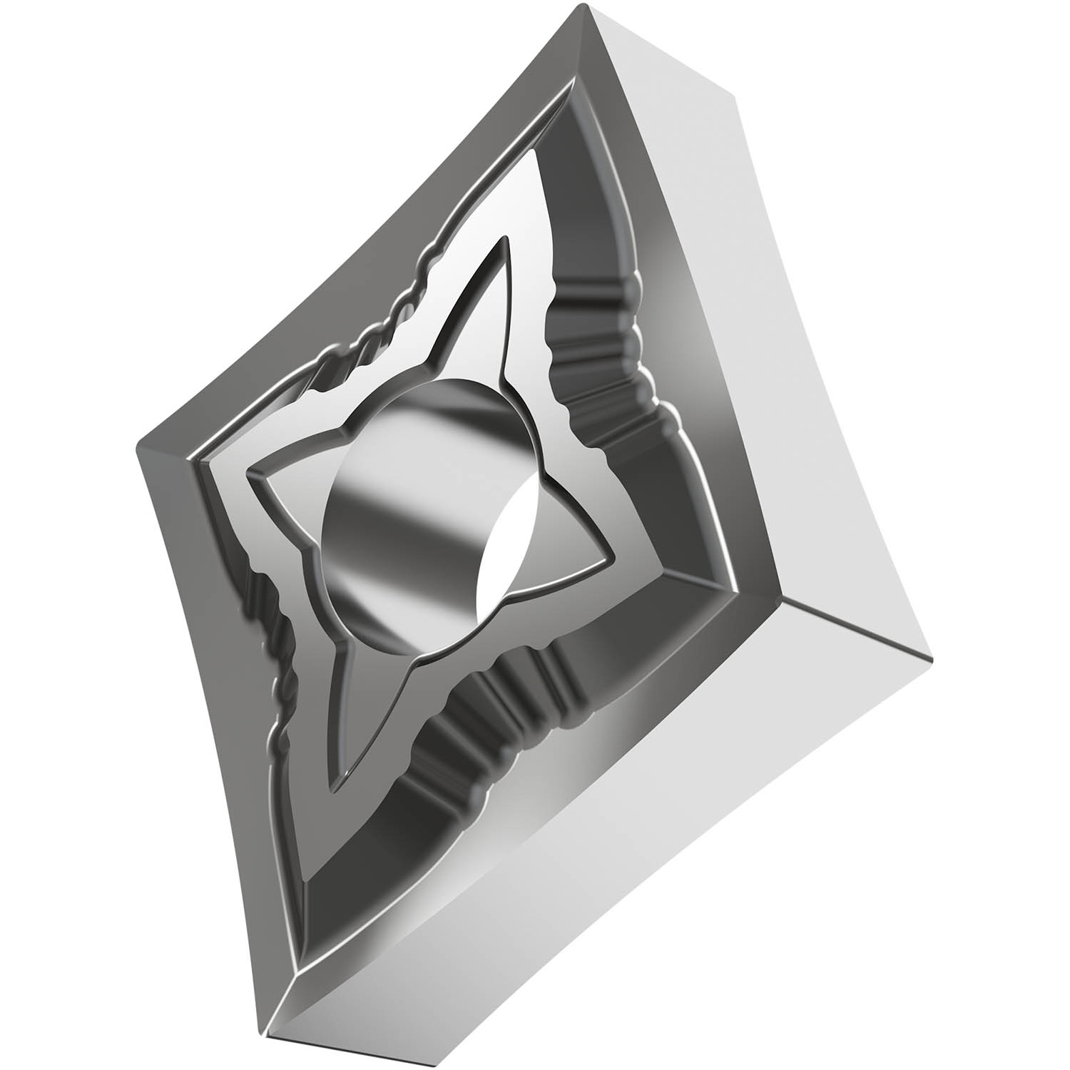 Pramet CNGG 430.5-SF:H07 | 0.5" Circle Diameter x 4.76 mm Thickness H07 Grade Turning Insert