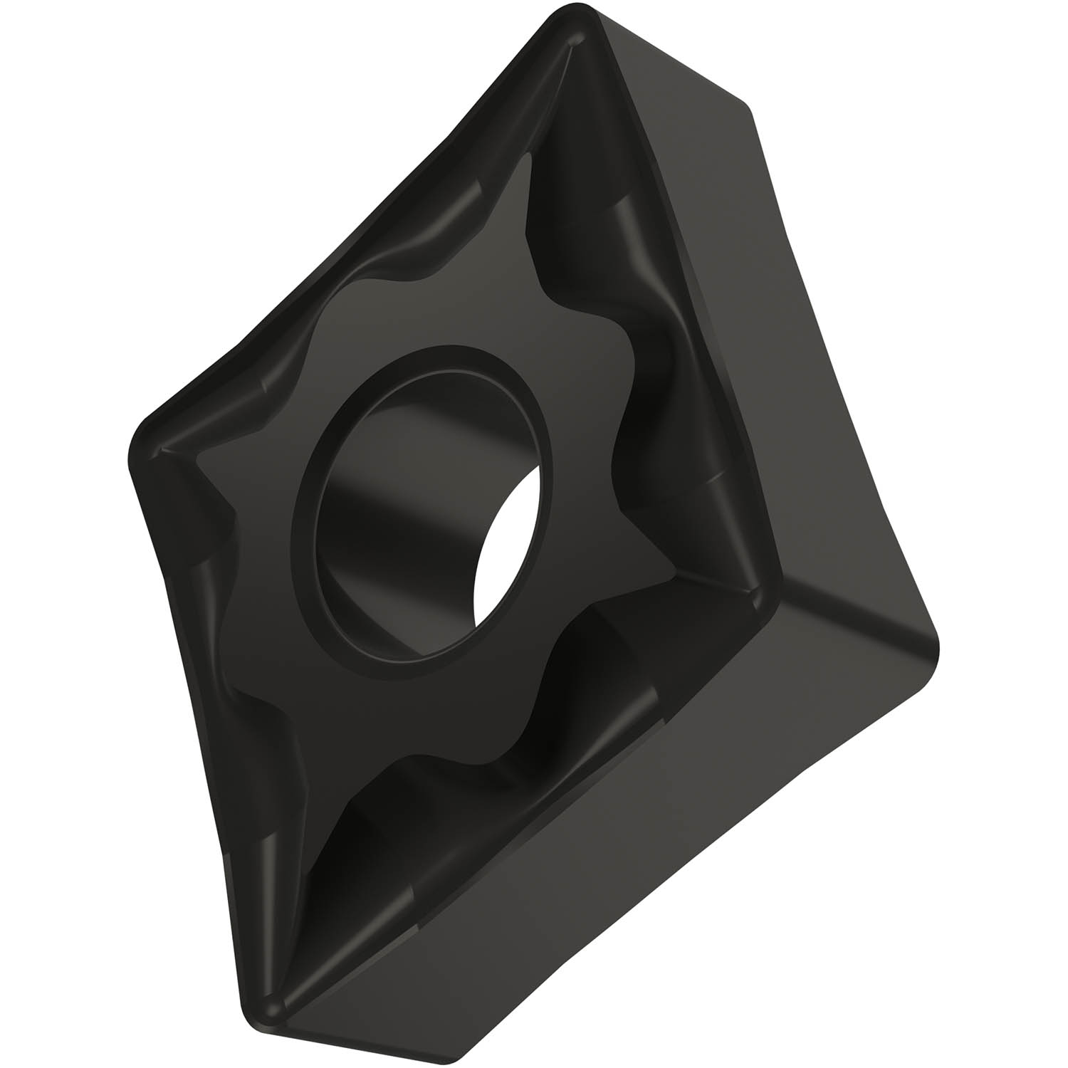 Pramet 7156196 | CNMG 432-NF:T7325 0.203" Hole Diameter x 0.187" Thickness x 0.138" Depth of Cut T7325 Coated Turning Insert