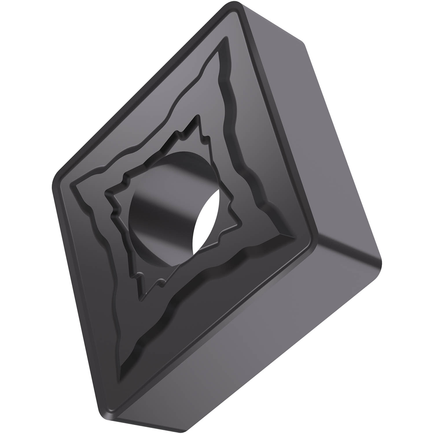 Pramet 7454461 | CNMG 432-NMR:T6310 0.203" Hole Diameter x 0.187" Thickness x 0.197" Depth of Cut T6310 Coated Turning Insert