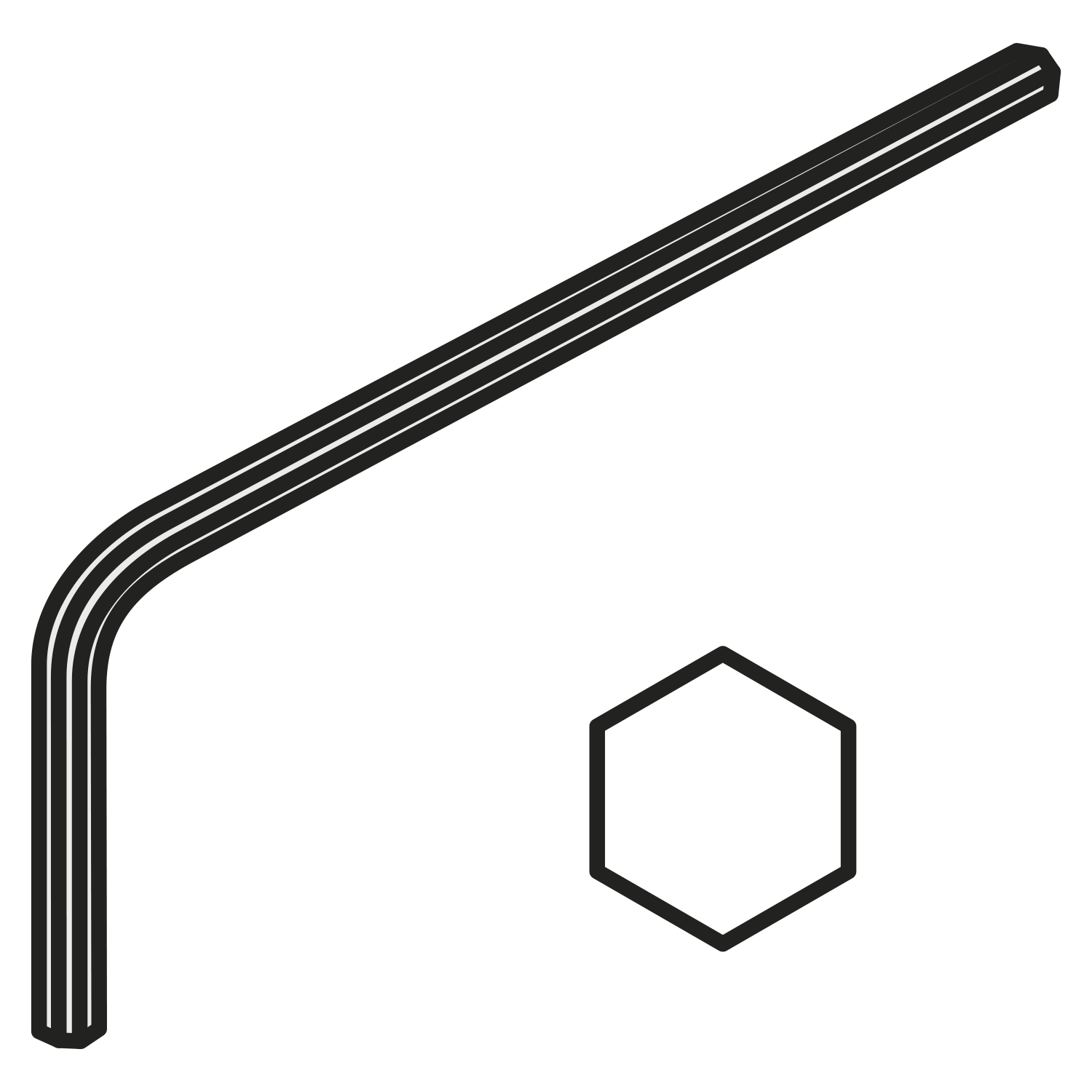 Pramet 6760768 | Torx L-Key