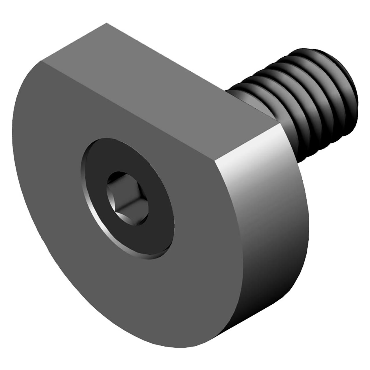 Mitee-Bite 10504 | 1/4-20" Screw Size x 6.2 ft-lb Max Torque x 800 lbs Holding Force Machinable Fixture Clamp - 4 Pack