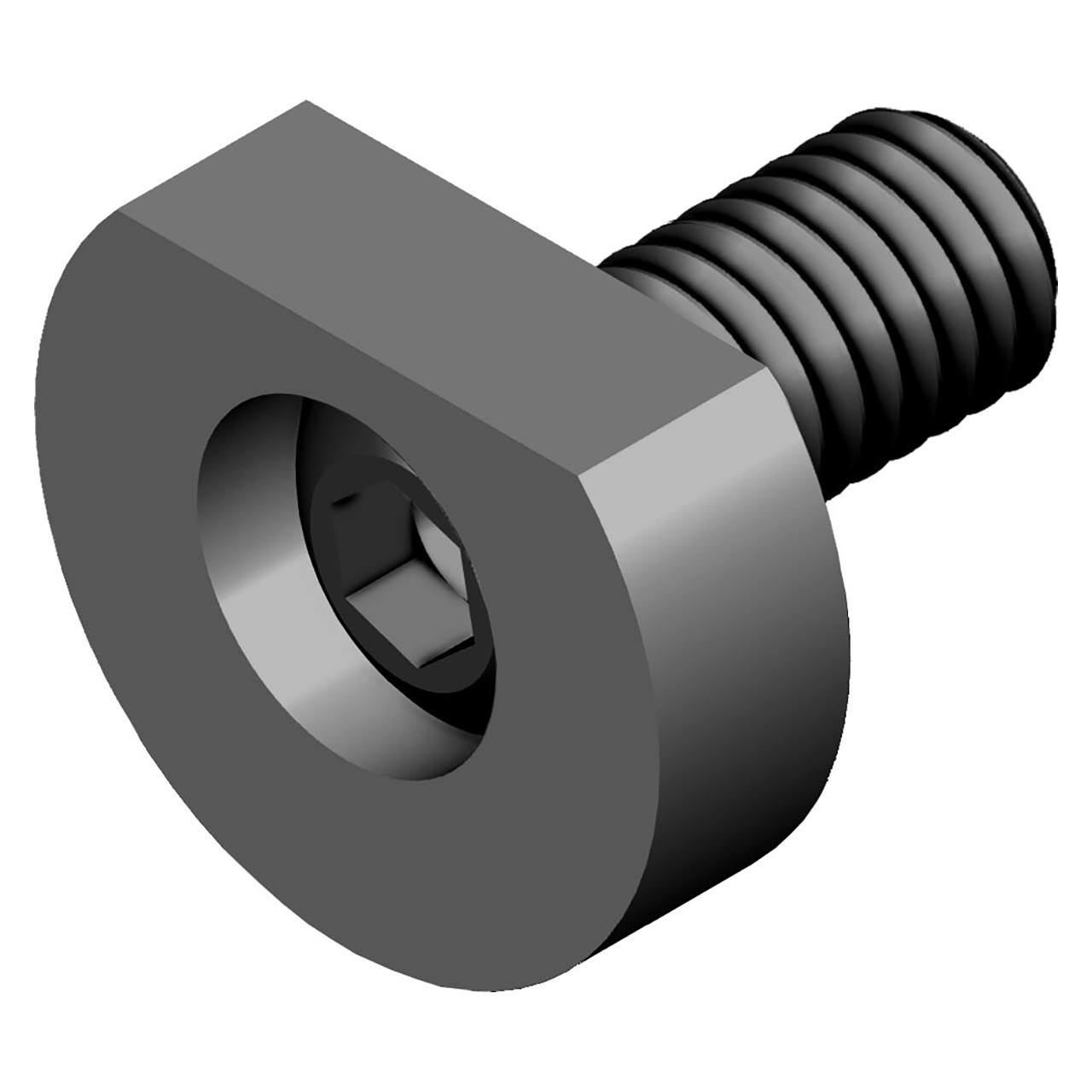 Mitee-Bite 10510 | 5/8-11" Screw Size x 100 ft-lb Max Torque x 6000 lbs Holding Force Machinable Fixture Clamp - 4 Pack