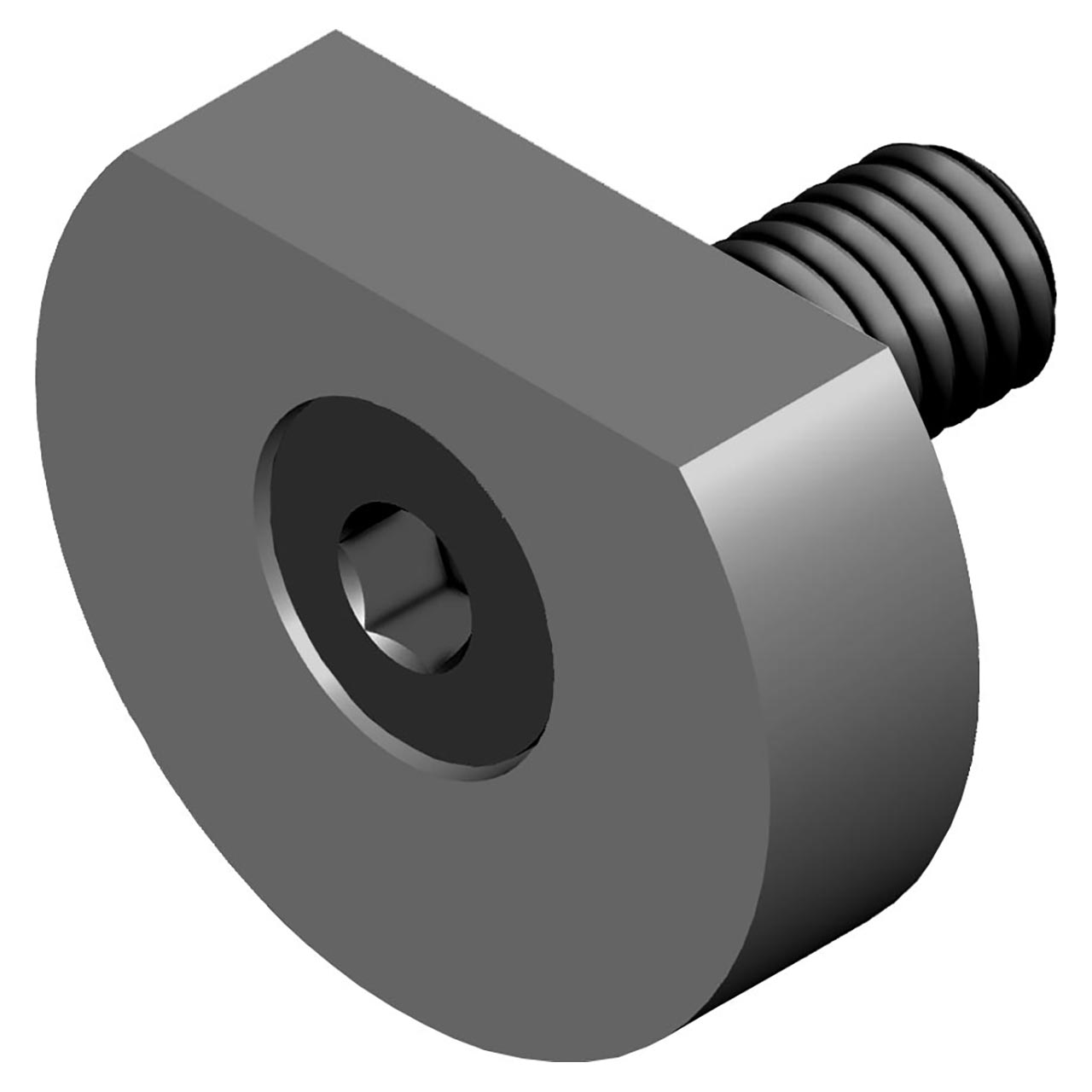 Mitee-Bite 50506 | M6 Screw Size x 8.5 N.m Max Torque x 3358 N Holding Force Machinable Fixture Clamp - 4 Pack