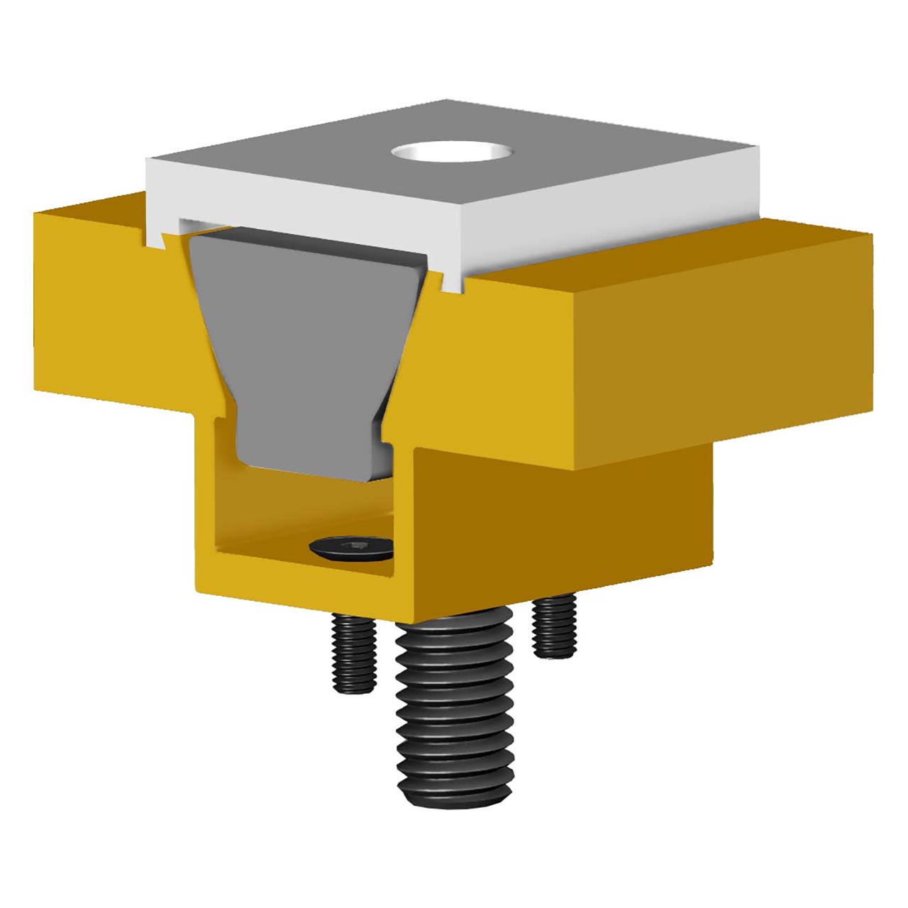 Mitee-Bite 60150 | 1/2-13" Screw Size x 28.3 ft-lb Max Torque x 3500 lbs Holding Force Machinable Uniforce Clamp