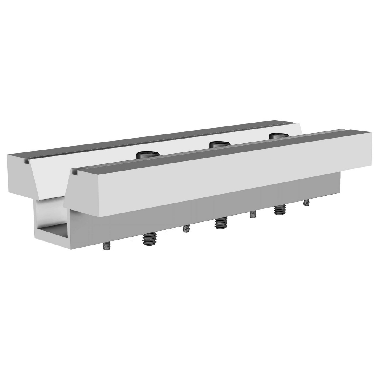 Mitee-Bite 80151 | M12 Screw Size x 38.40 N.m Max Torque x 15575 N Holding Force Machinable Uniforce Clamp