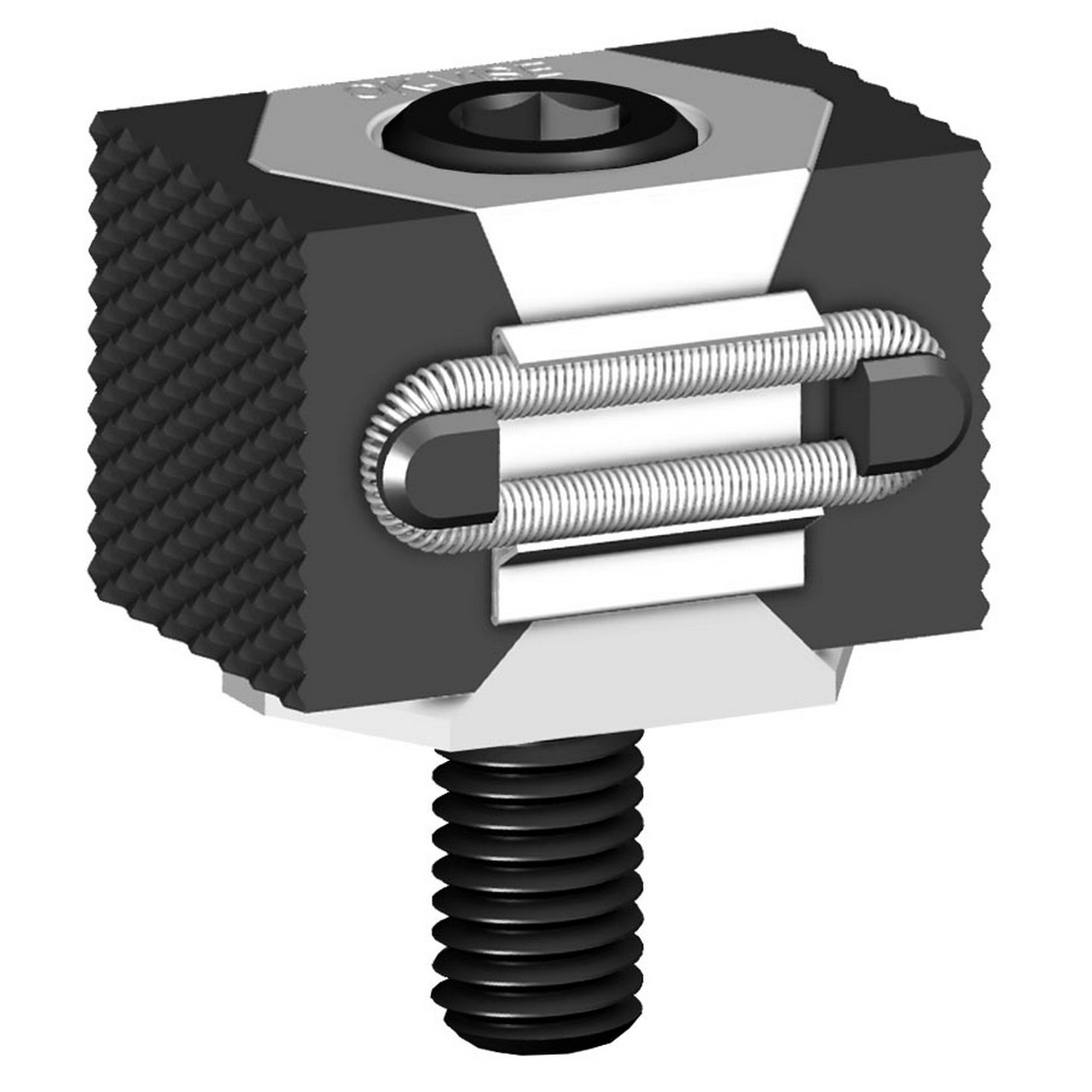 Mitee-Bite 47150 | 1/2-13" Screw Size x 110 ft-lb Max Torque x 20000 lbs Holding Force OK-Vise Clamp