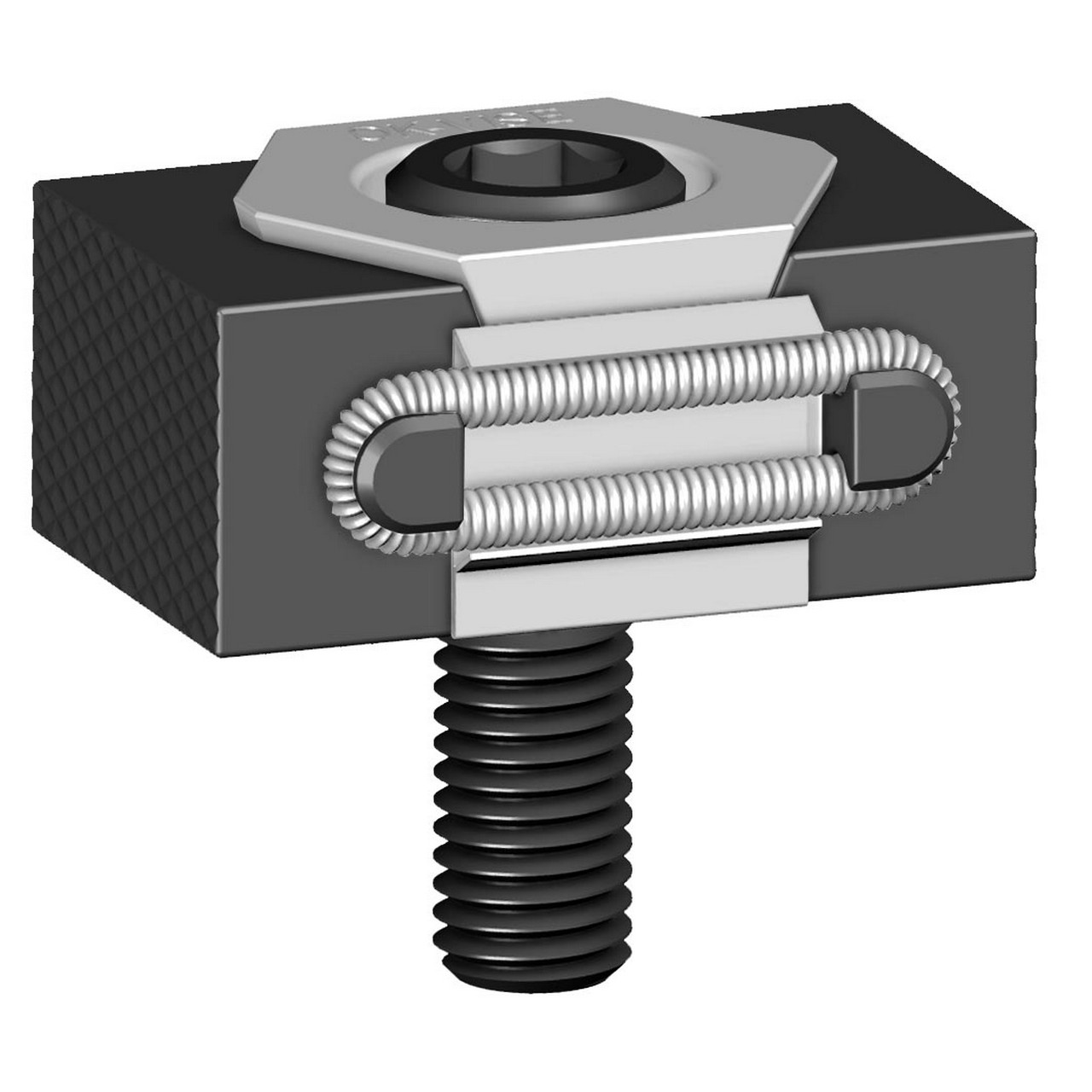 Mitee-Bite 47170 | 5/8-11" Screw Size x 250 ft-lb Max Torque x 22000 lbs Holding Force OK-Vise Clamp