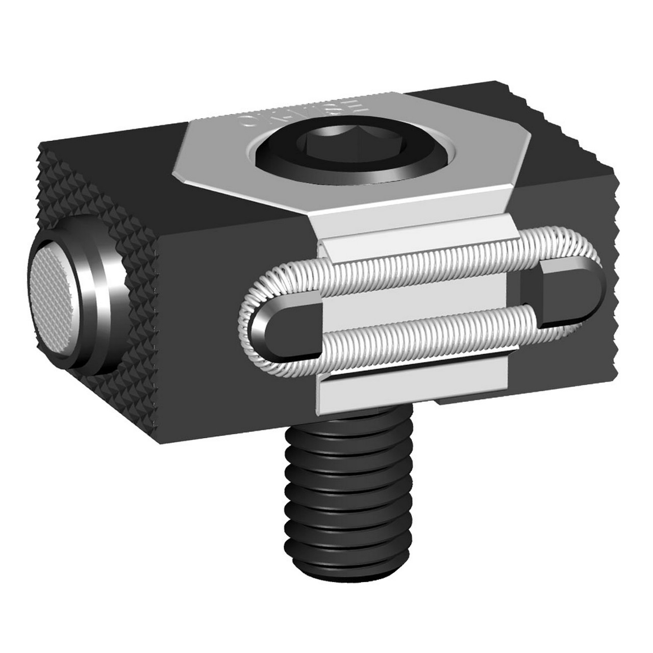 Mitee-Bite 47190 | 1/2"-13 Screw Size x 110 ft-lb Max Torque x 12000 lbs Holding Force OK-Vise Clamp