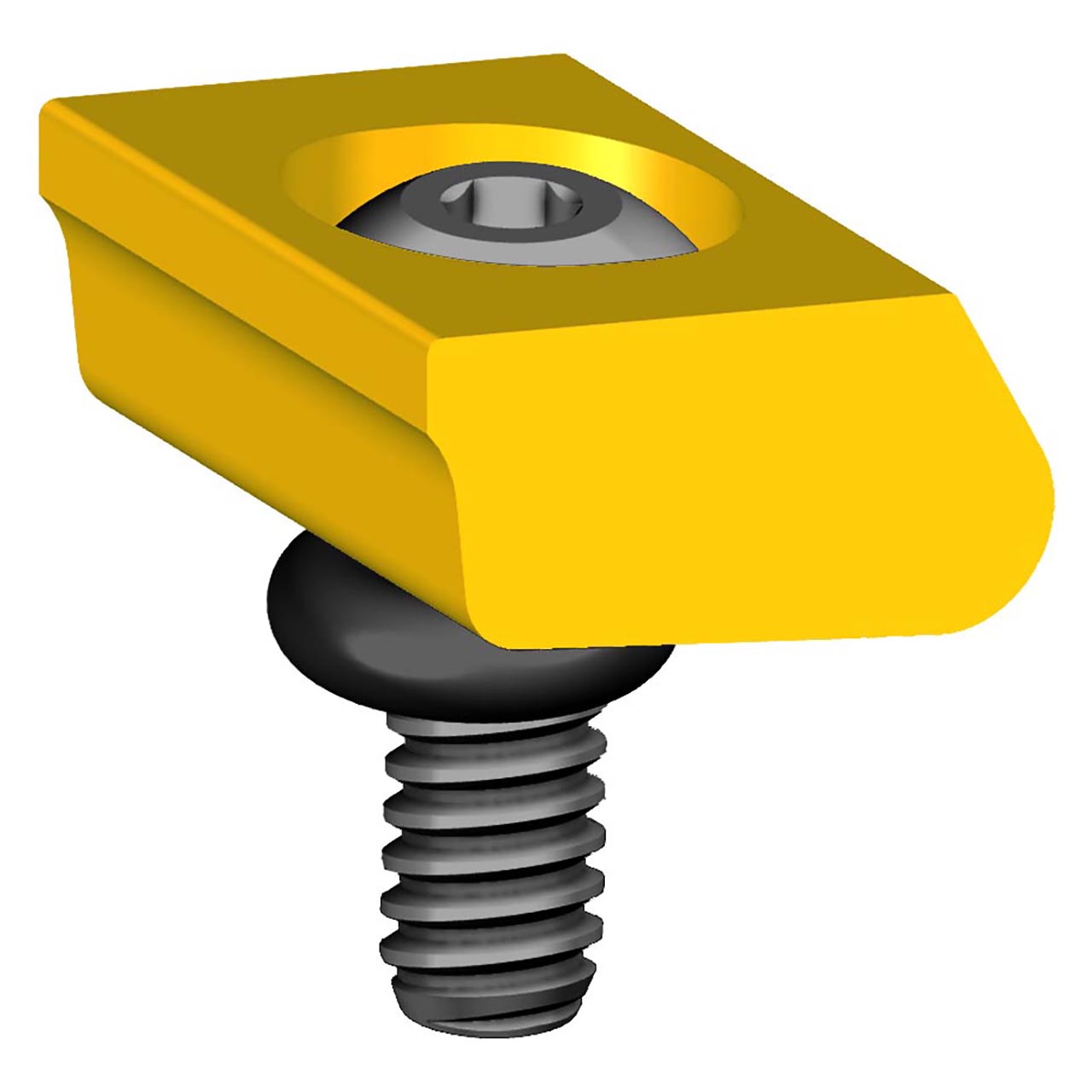 Mitee-Bite 26015 | 4-40 Screw Size x .41 ft-lb Max Torque x 200 lbs Holding Force Pitbull Clamp - 8 Pack