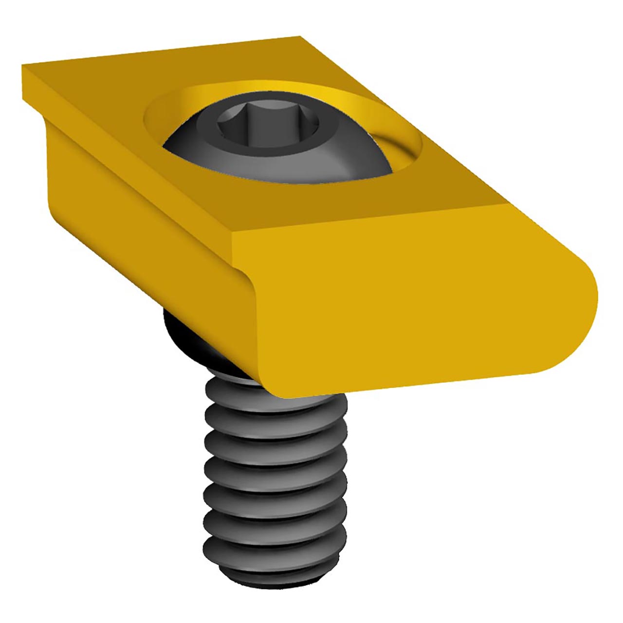 Mitee-Bite 26065 | 1/4-20" Screw Size x 4.10 ft-lb Max Torque x 950 lbs Holding Force Pitbull Clamp - 6 Pack