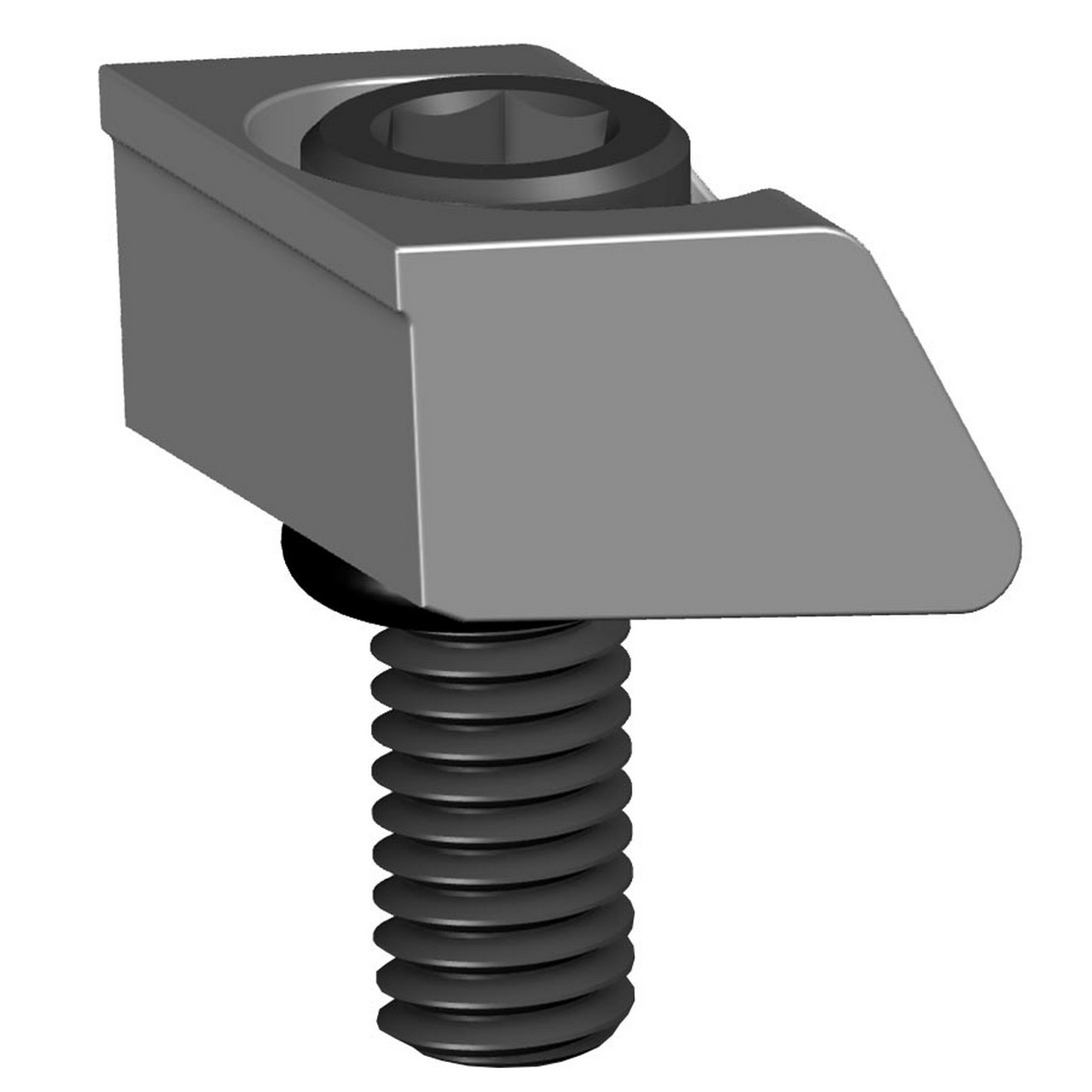 Mitee-Bite 26075 | 3/8-16" Screw Size x 30 ft-lb Max Torque x 6000 lbs Holding Force Pitbull Clamp - 4 Pack