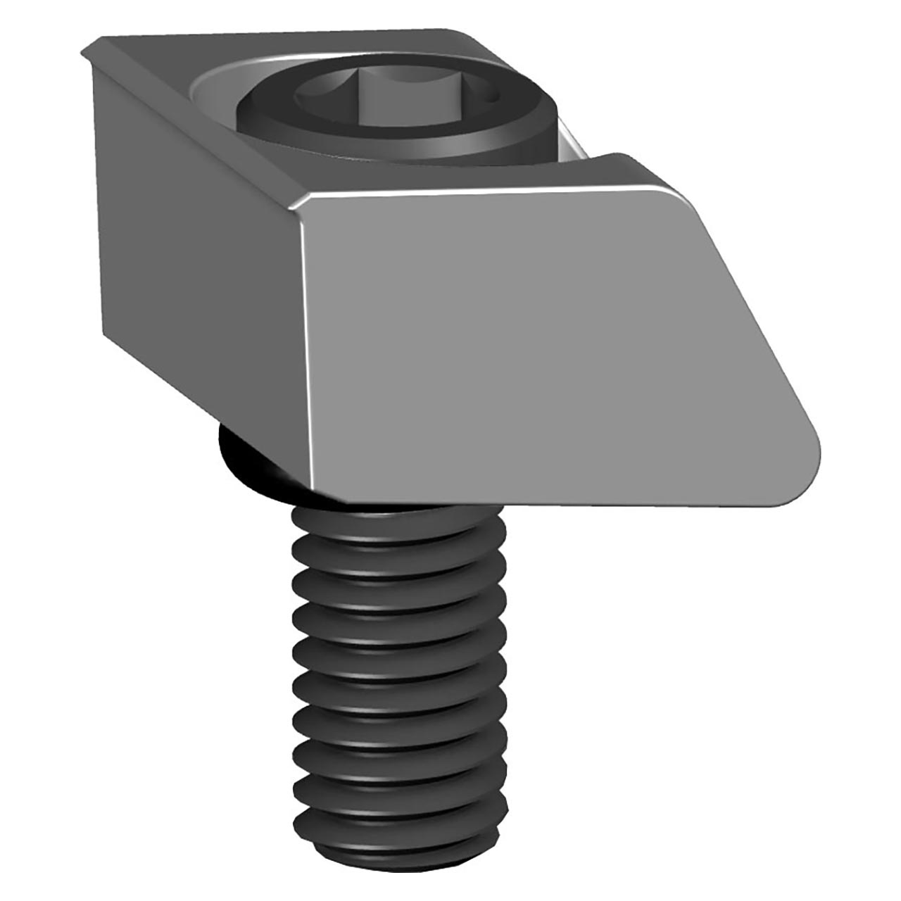 Mitee-Bite 56070 | M10 Screw Size x 40.6 N.m Max Torque x 26000 N Holding Force Pitbull Clamp - 4 Pack