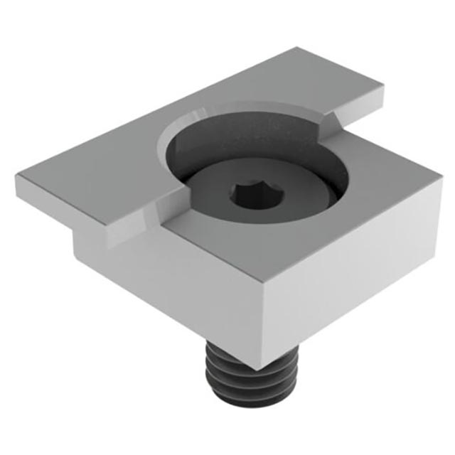 Mitee-Bite 33030 | M5 Screw Size x 8 N.m. Max Torque x Vise Jaw Stop