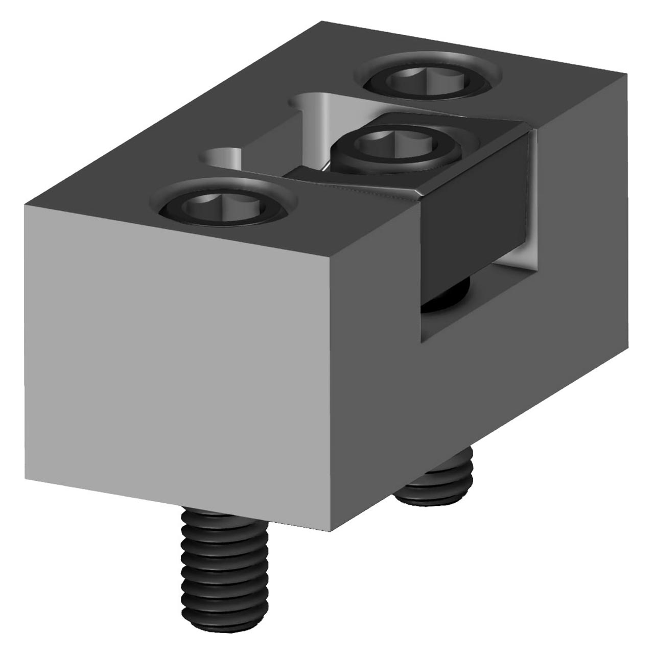 Mitee-Bite 56230 | M10 Screw Size x 40.6 N.m Max Torque x 26000 N Holding Force Modular Pitbull Clamp