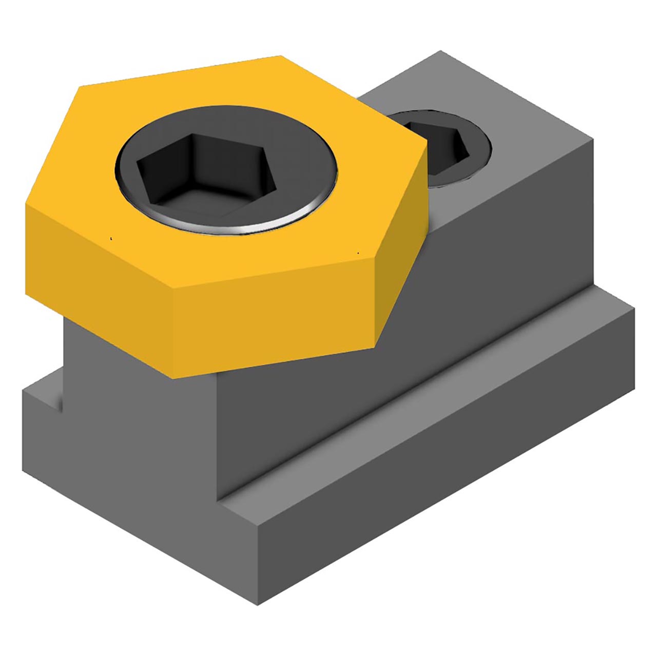 Mitee-Bite 10422 | 1/2" T-Slot Size x 20.8  ft-lb Max Torque x 2000 lbs Holding Force T-Slot Clamp