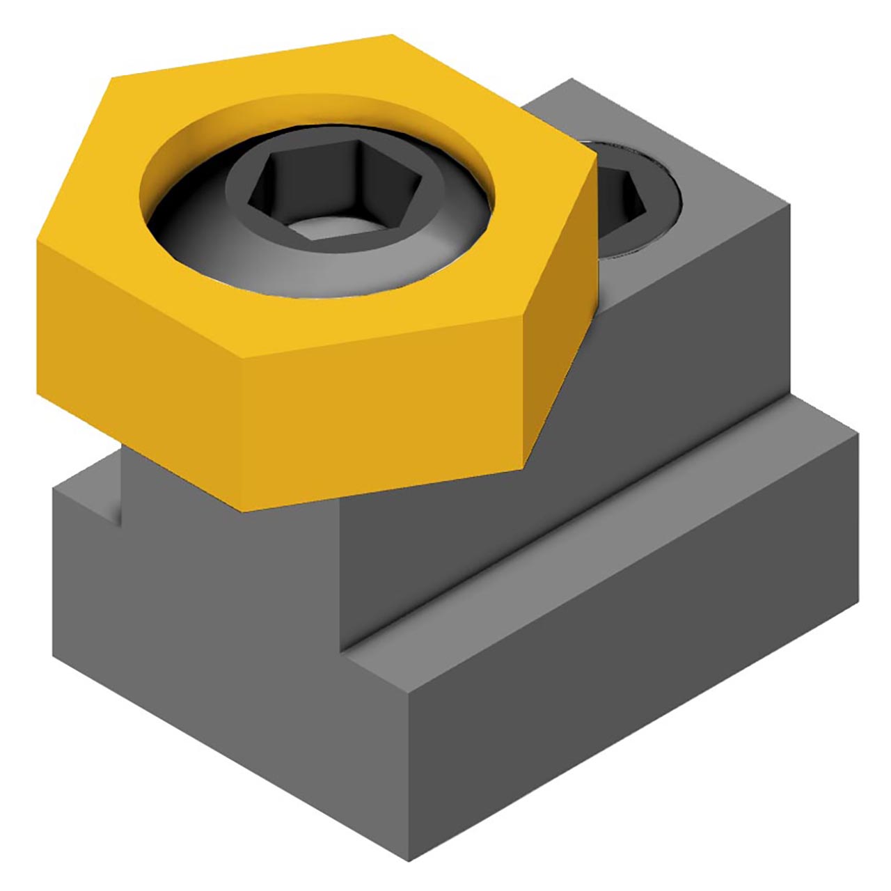 Mitee-Bite 50430 | 16.00mm T-Slot Size x 61.0  N.m. Max Torque x 13340 N Holding Force T-Slot Clamp