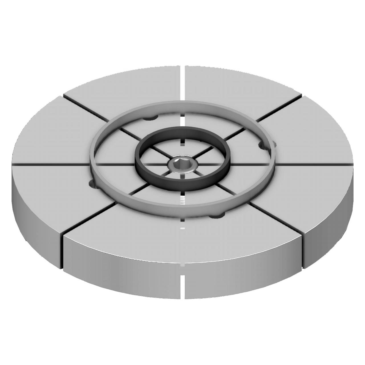 Mitee-Bite 31550 | 5/8-11" Screw Size x 125 ft-lb Max Torque x 6000 lbs Holding Force ID Xpansion Clamp