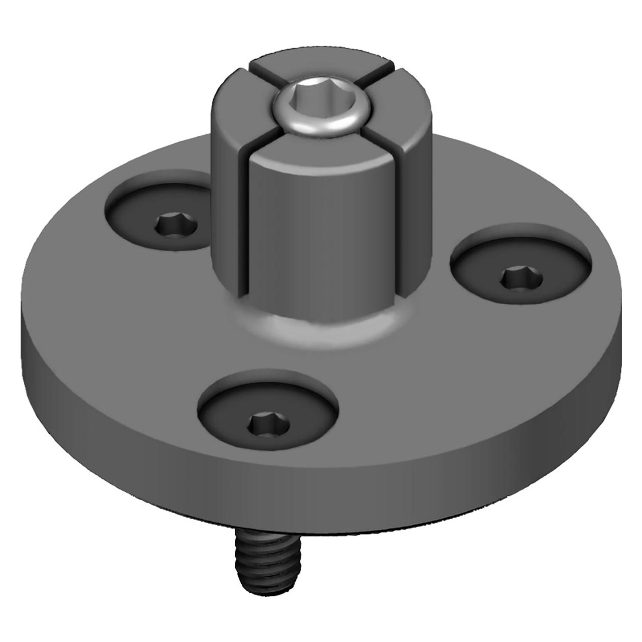 Mitee-Bite 38000 | M2 Screw Size x 0.70 N.m Max Torque x 1113 N Holding Force ID Xpansion Clamp