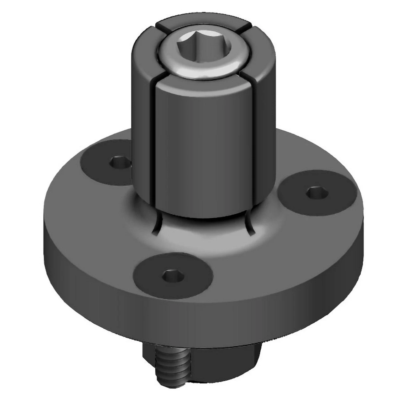 Mitee-Bite 38100 | M6 Screw Size x 17 N.m Max Torque x 8455 N Holding Force ID Xpansion Clamp