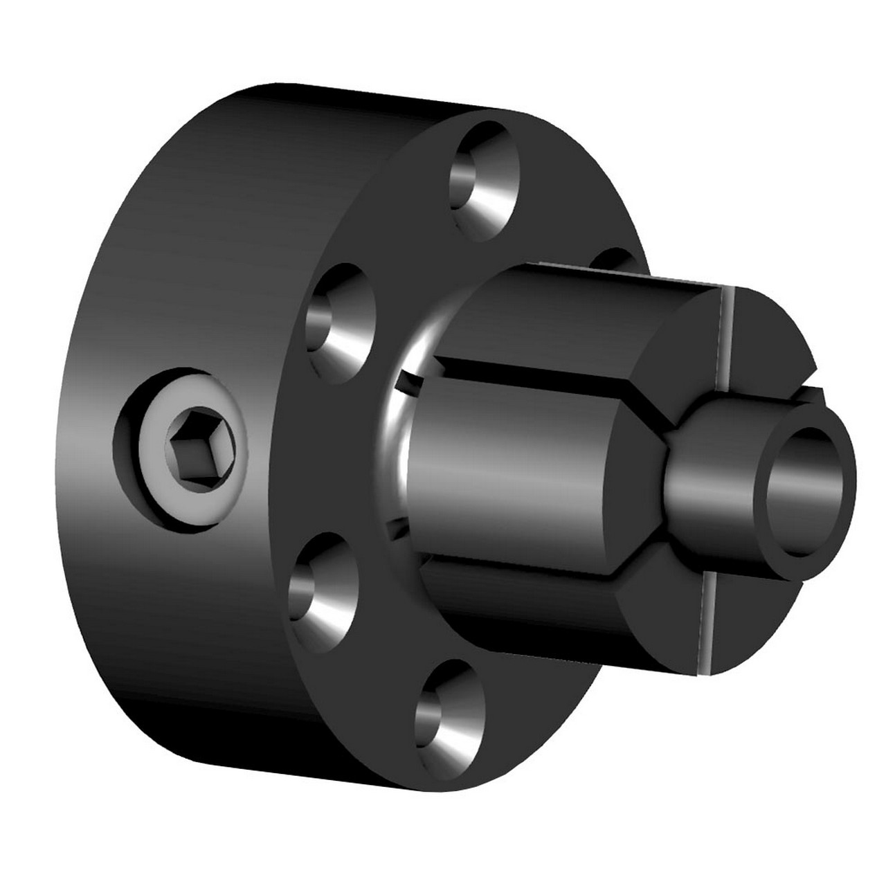 Mitee-Bite 31210 | 49 ft-lb Max Torque x 4000 N Holding Force Side-Loc Xpansion Clamp