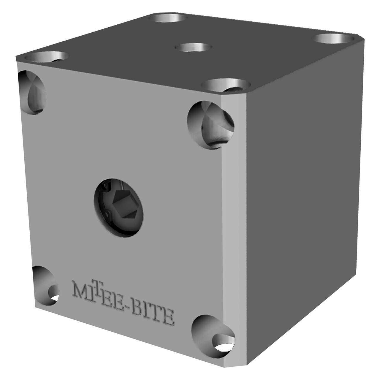 Mitee-Bite 34504 | M4 Screw Size x 45 ft-lb Max Torque x 4,000 lbs Holding Force Manual Actuator