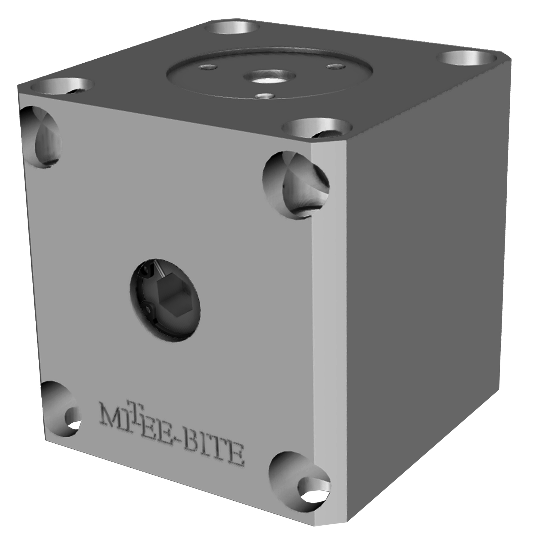 Mitee-Bite 34506 | M6 Screw Size x 45 ft-lb Max Torque x 4,000 lbs Holding Force Manual Actuator