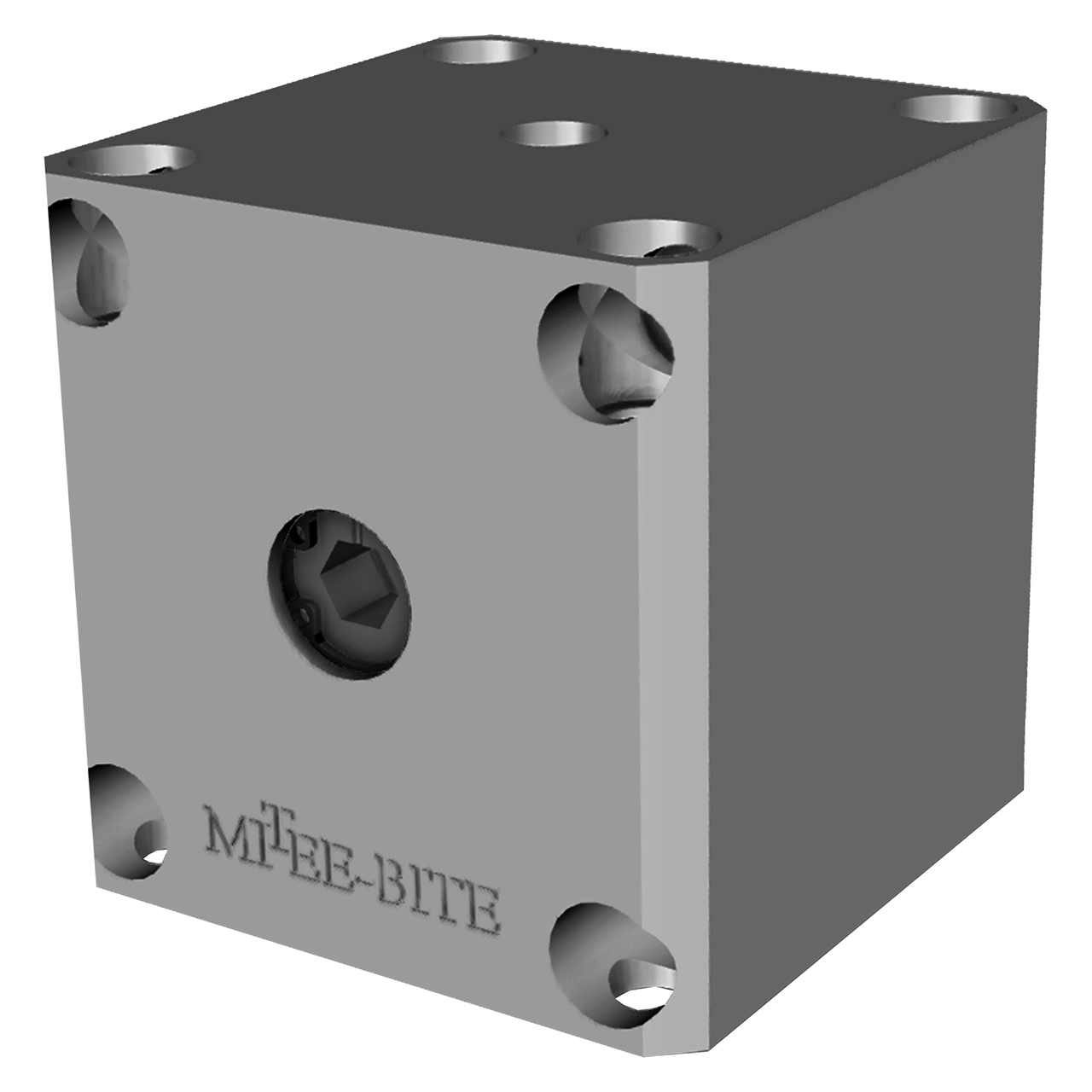 Mitee-Bite 34508 | M8 Screw Size x 45 ft-lb Max Torque x 4,000 lbs Holding Force Manual Actuator